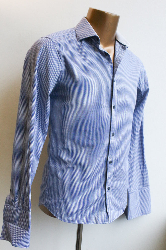 Burton Menswear blue shirt, size S