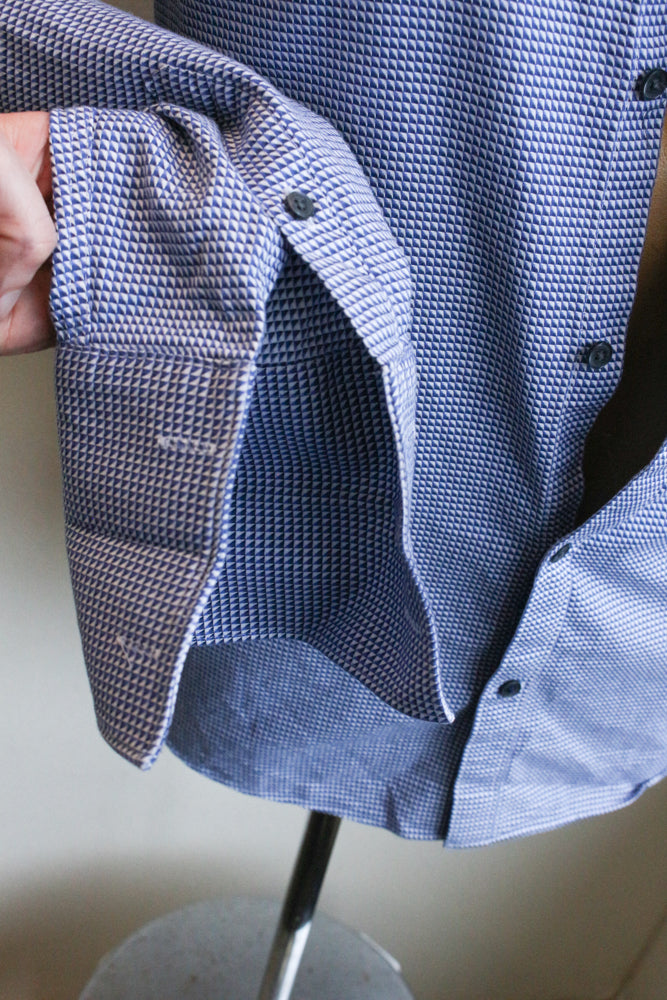 Burton Menswear blue shirt, size S