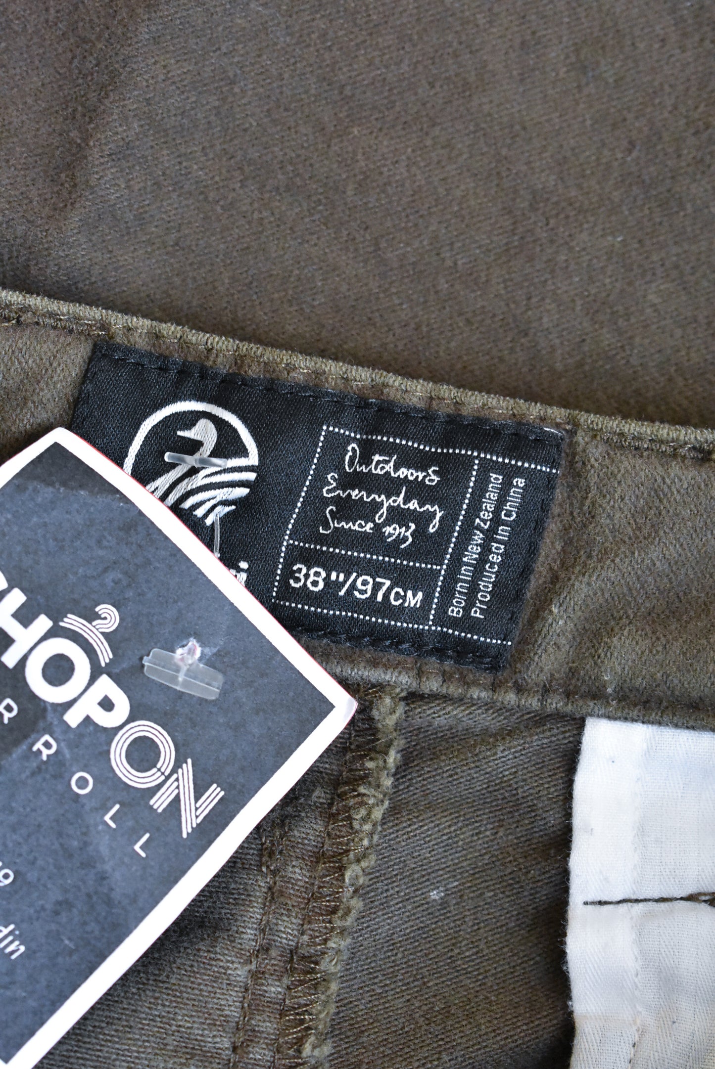 Swanndri trousers, size 97cm
