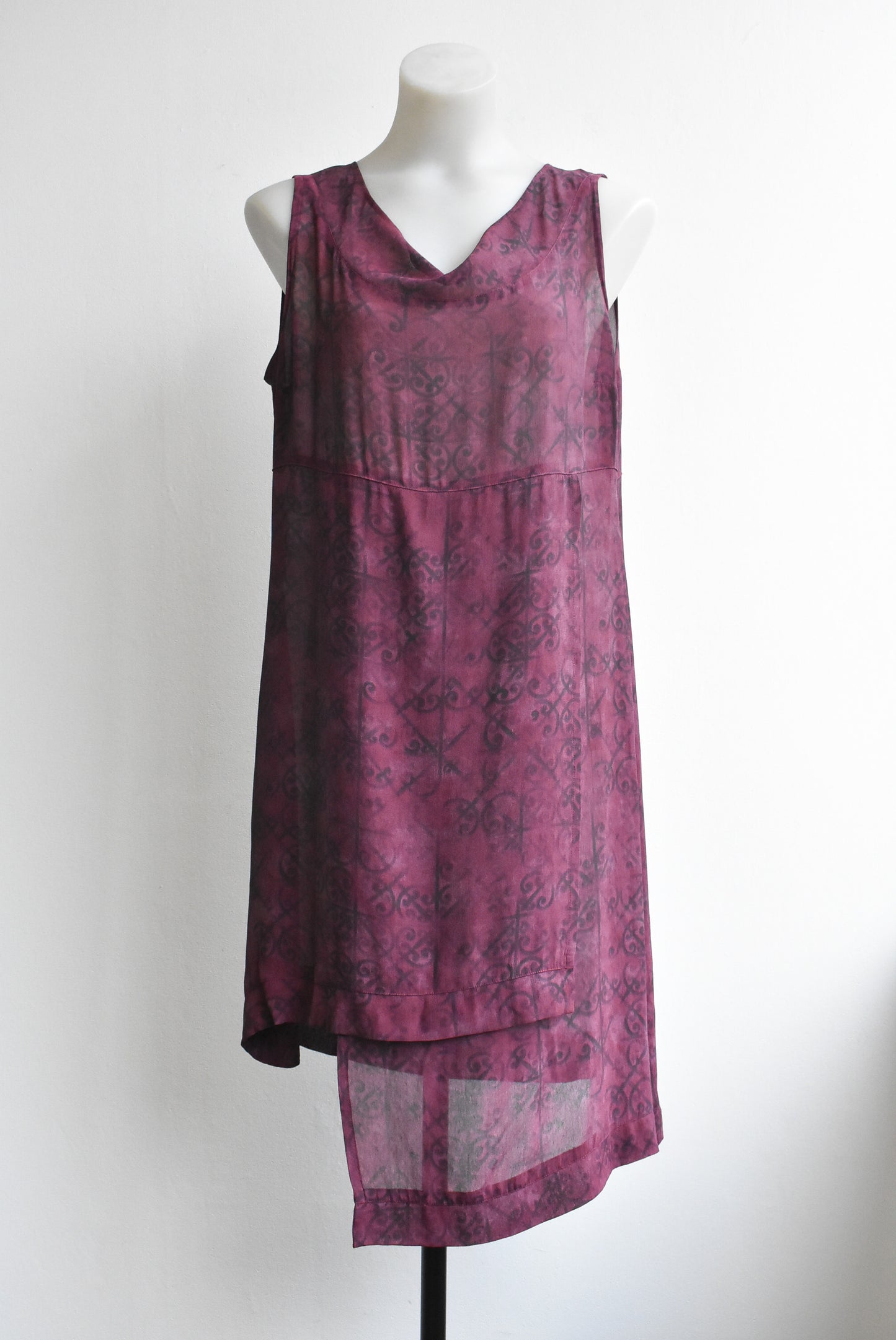 Robin Jones sheer shift dress
