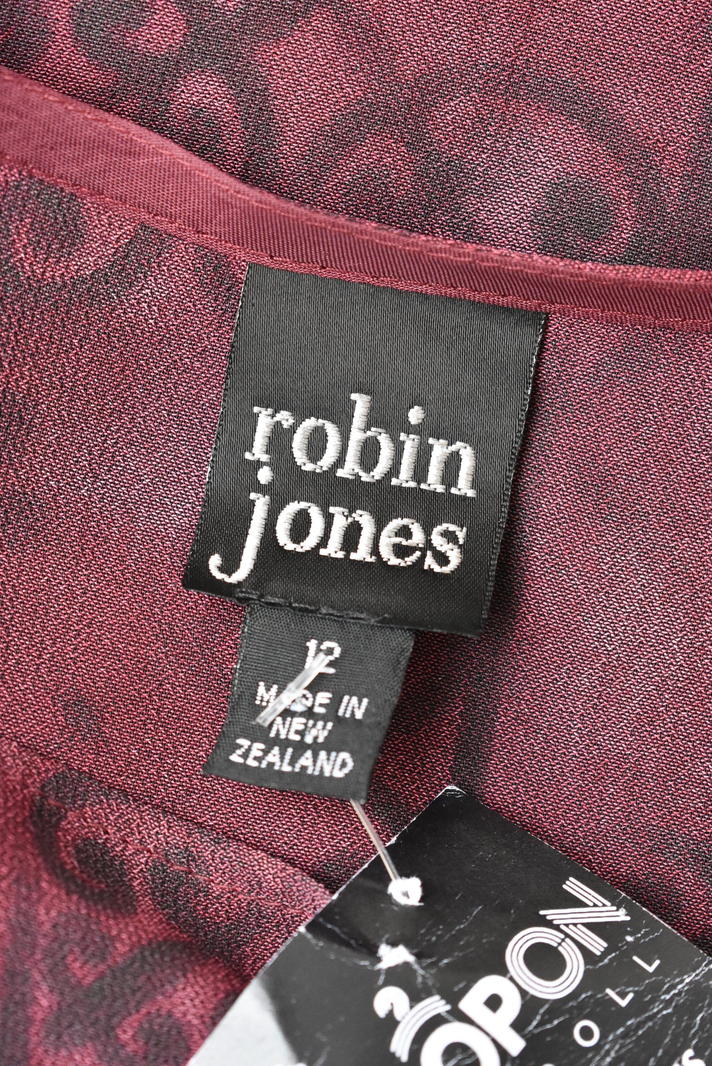Robin Jones sheer shift dress
