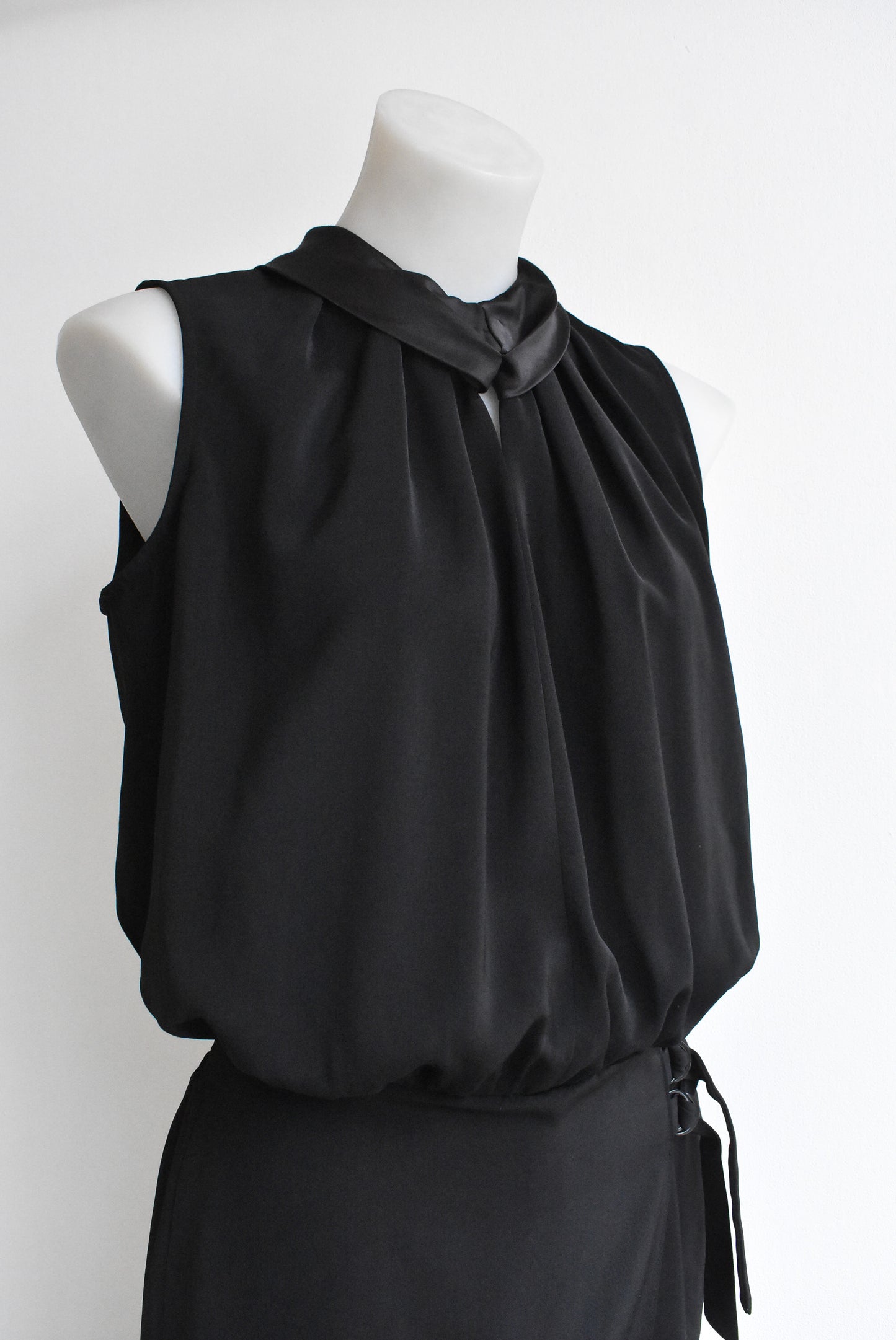 Only black sleeveless jumpsuit, 29
