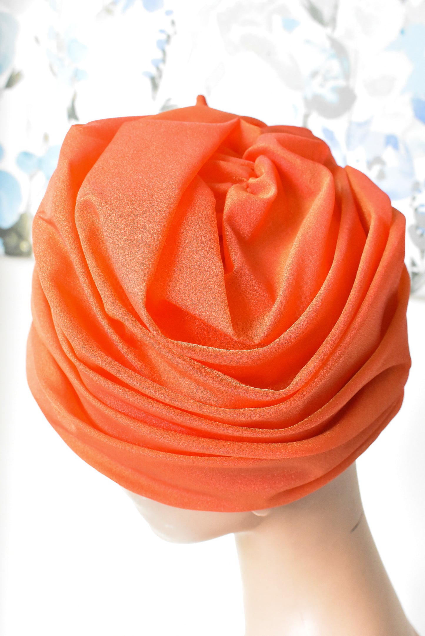 Jacoll vintage fiery orange hat