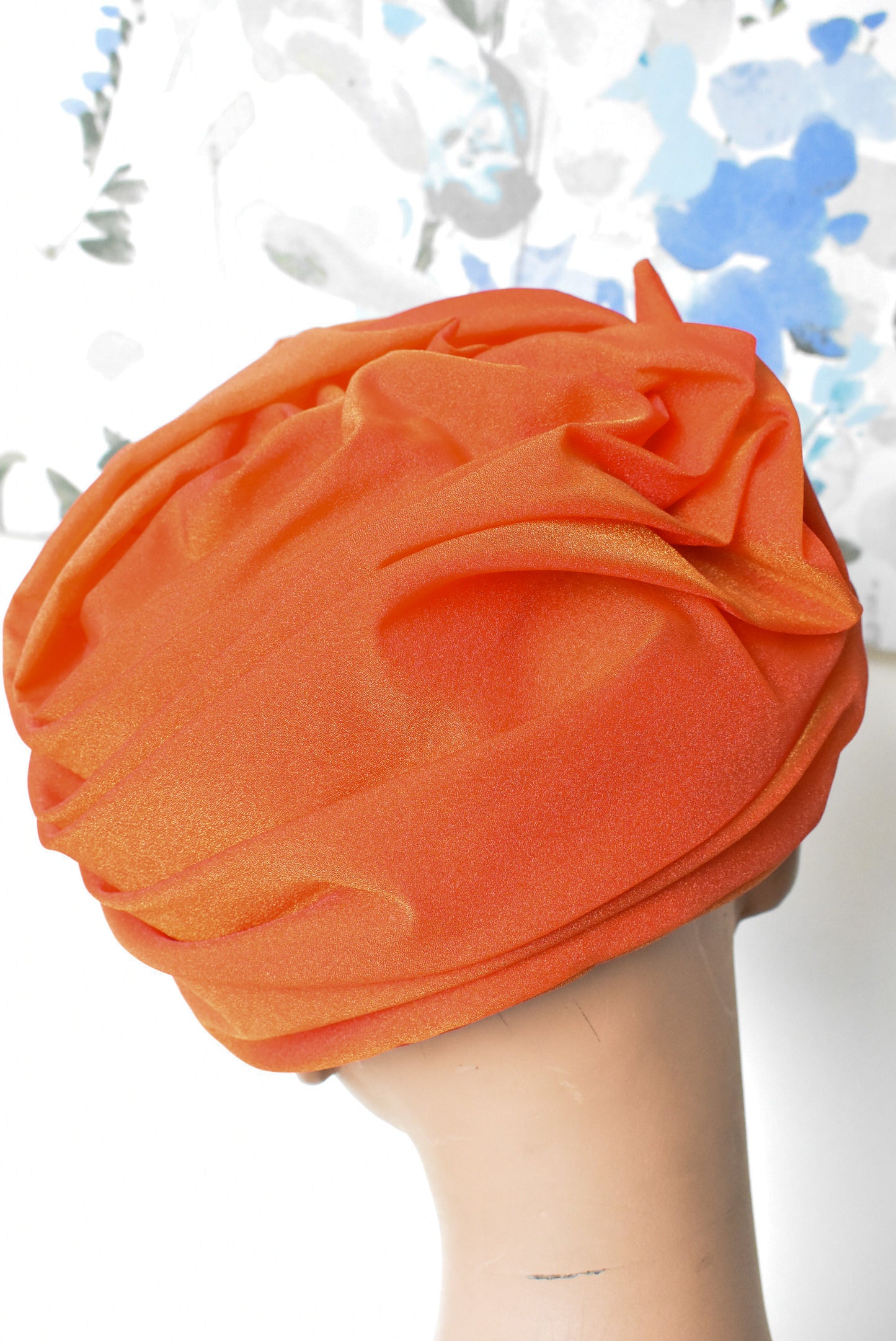 Jacoll vintage fiery orange hat
