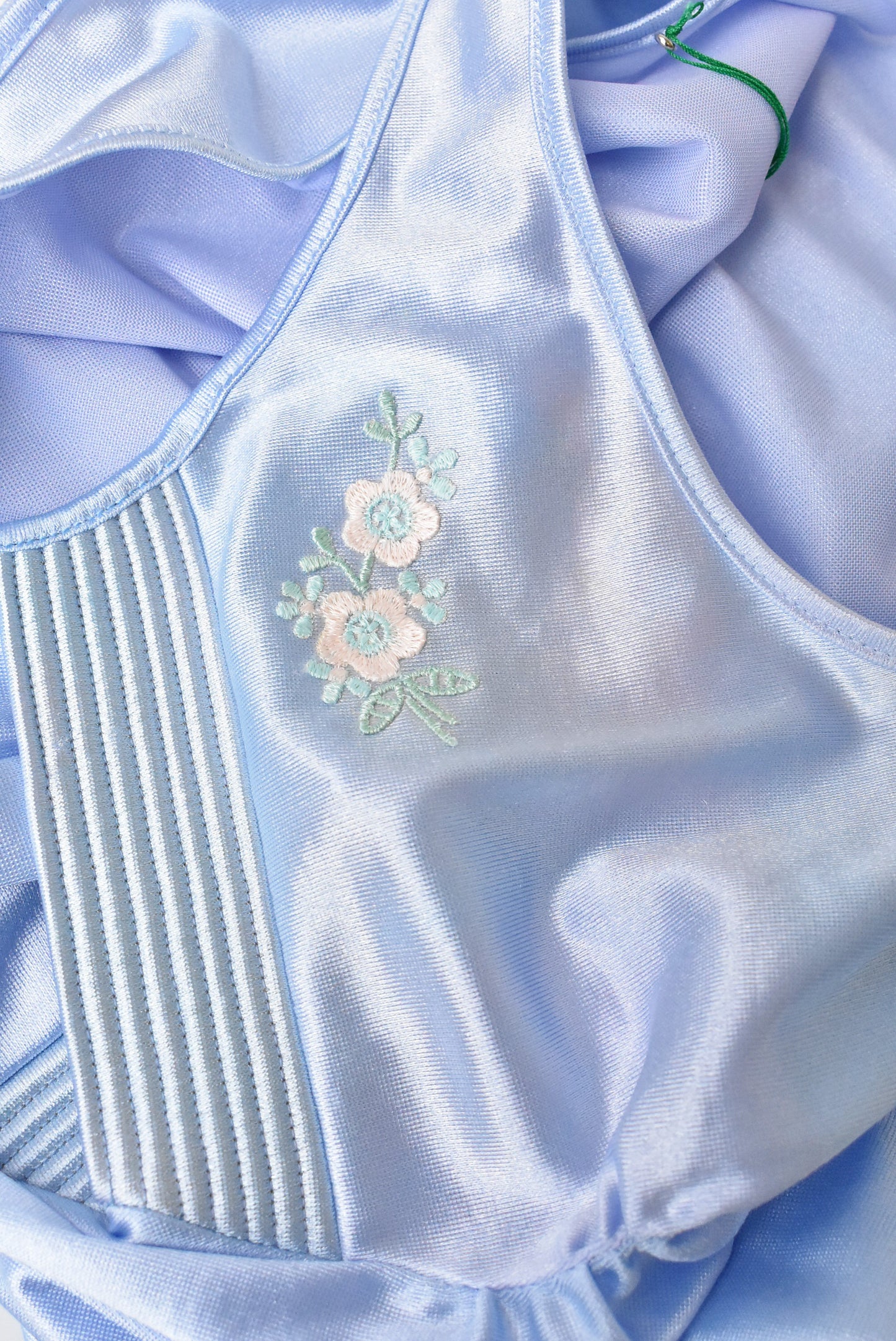 Vintage pale blue nightgown, M
