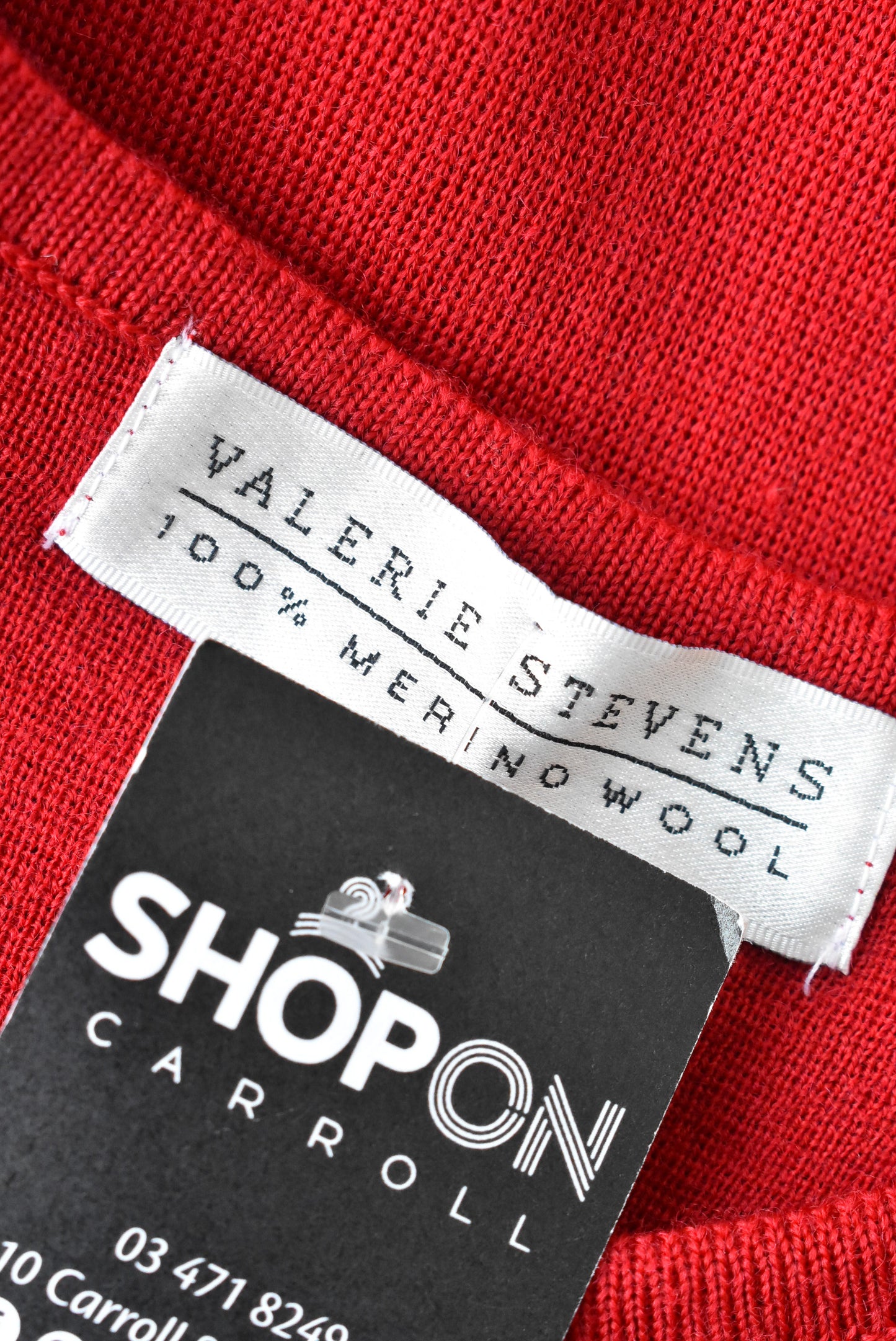 Valerie Stevens 100% Merino Wool shift dress, M