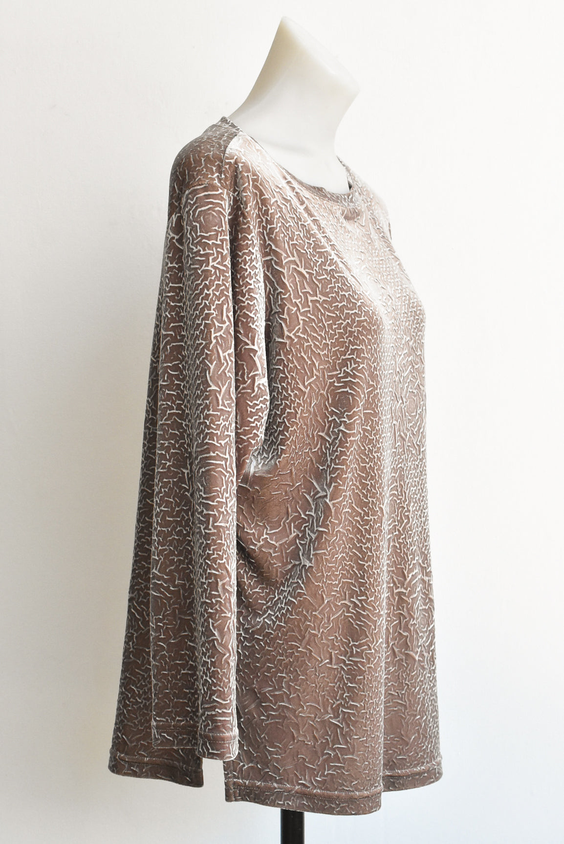 The Ark bronze textured top, size L