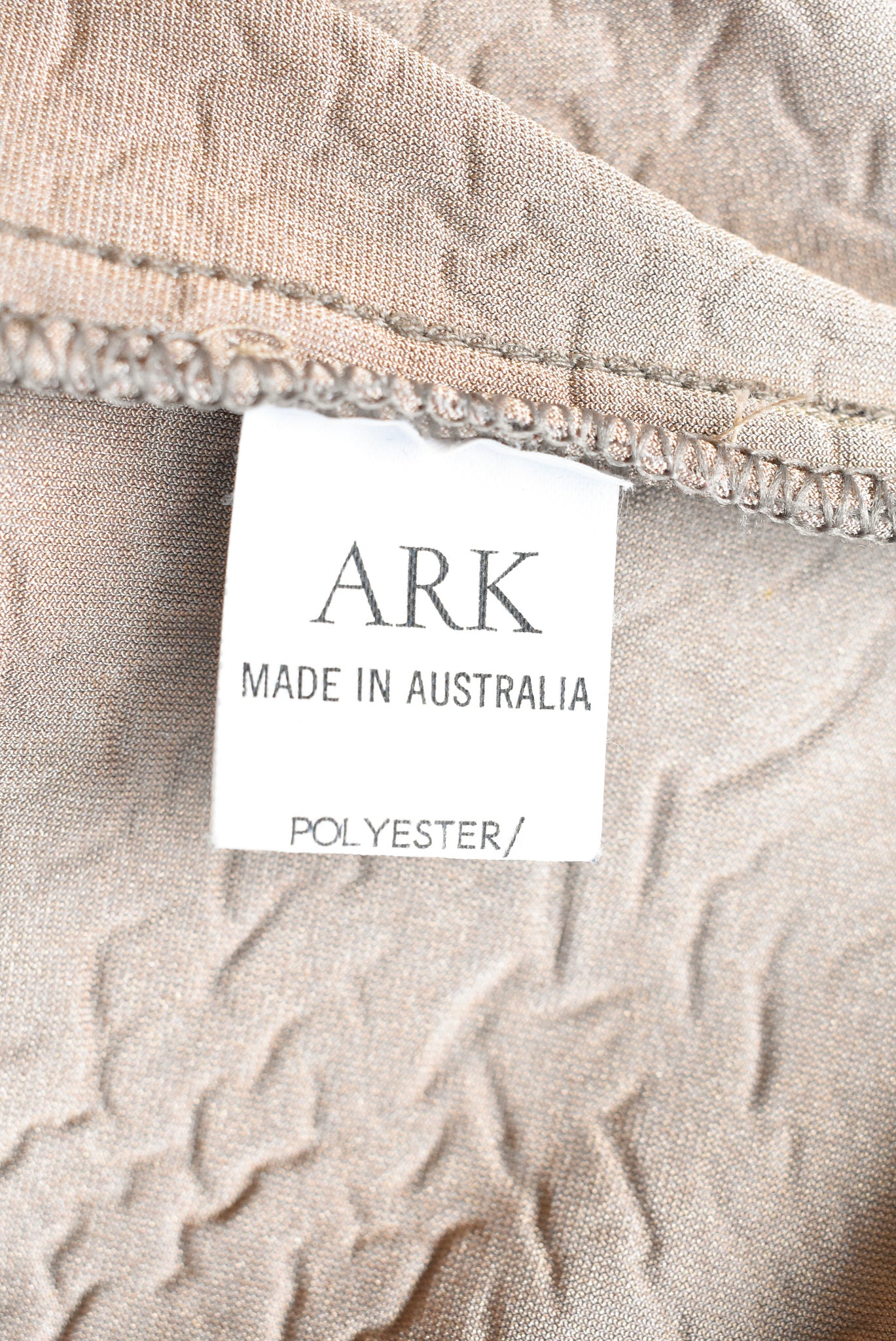 The Ark bronze textured top, size L