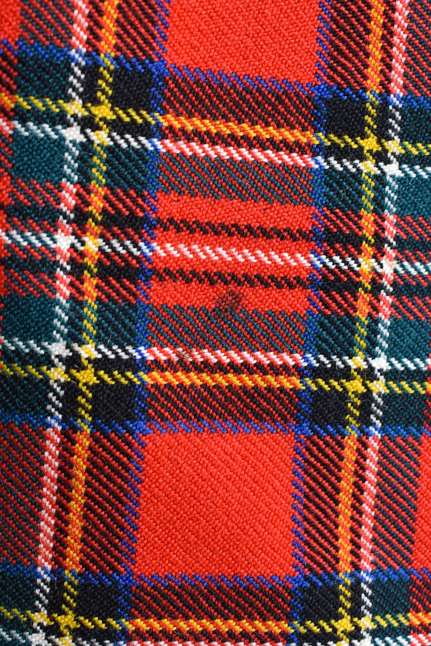 Gorray red tartan kilted skirt