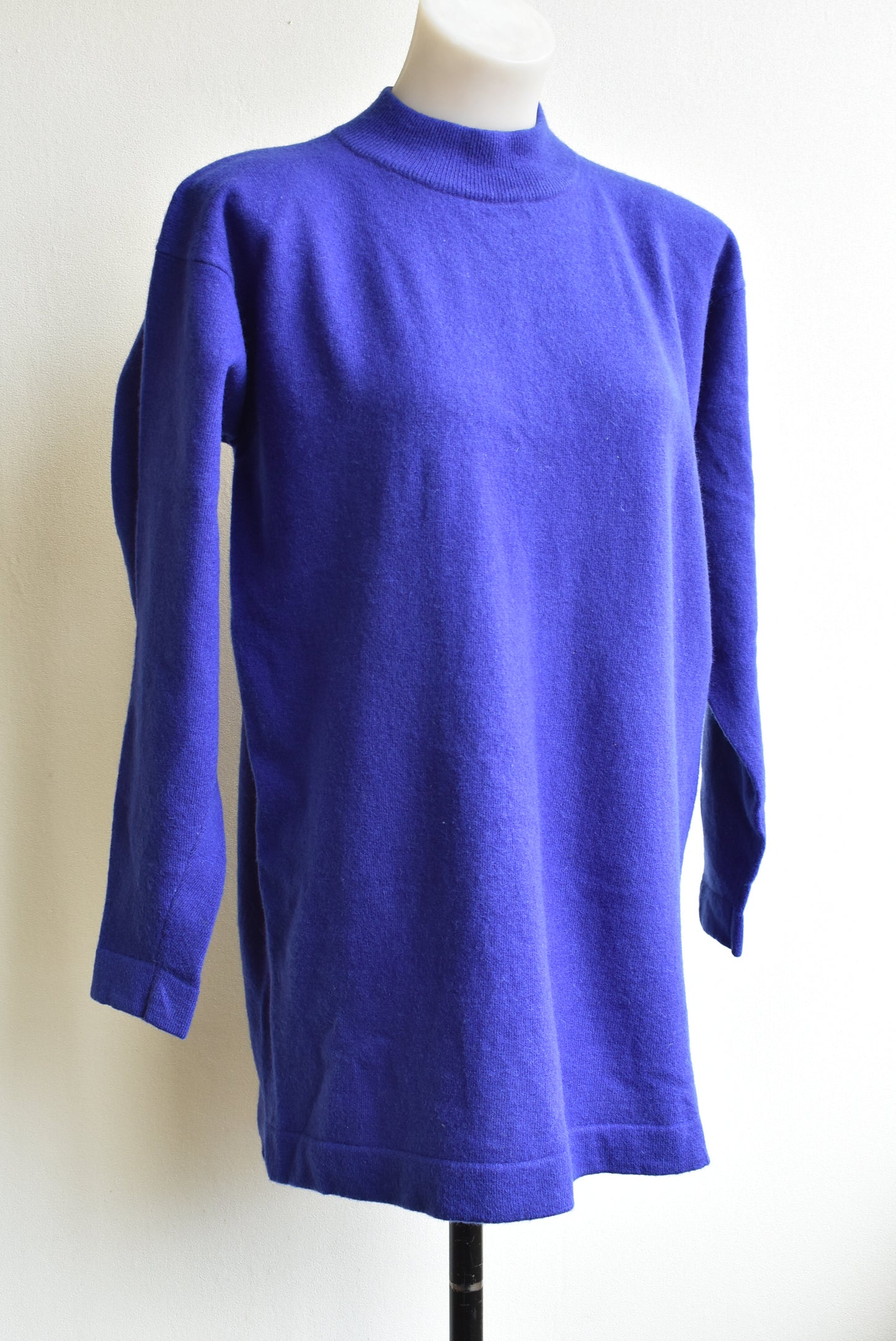 Target purple lambswool sweater, size 12