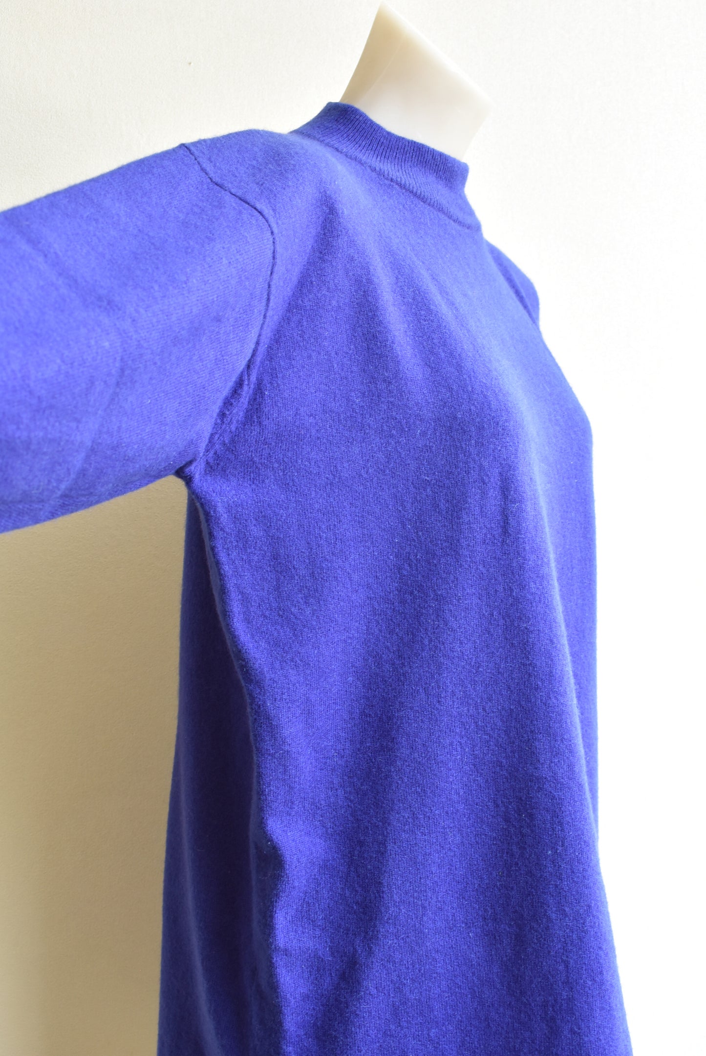 Target purple lambswool sweater, size 12