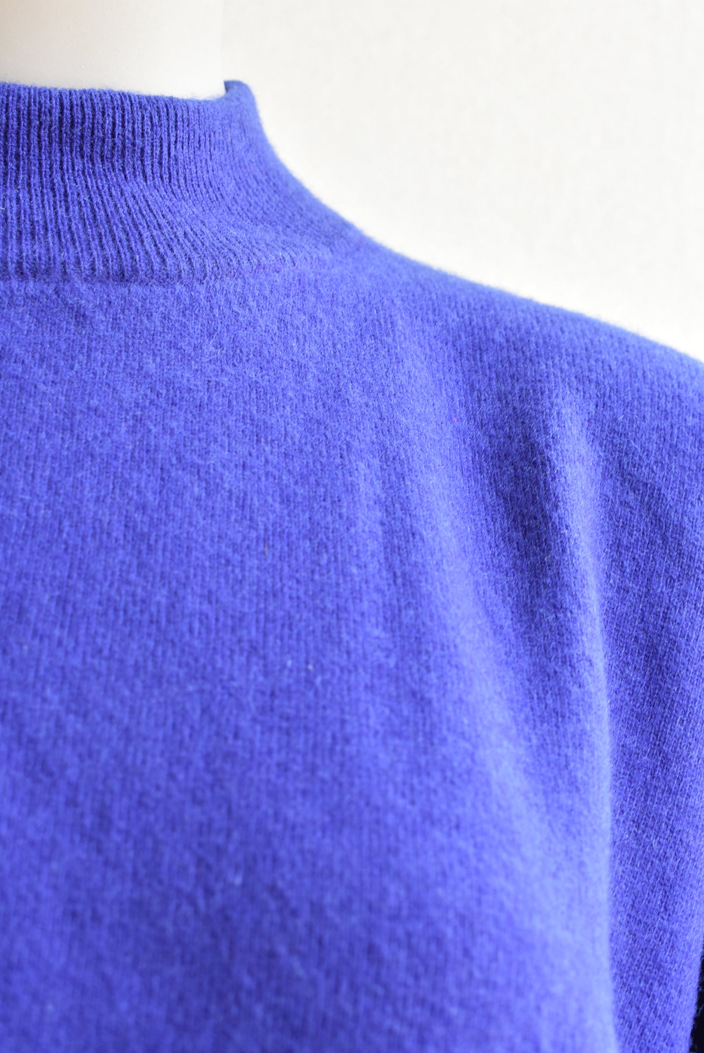 Target purple lambswool sweater, size 12