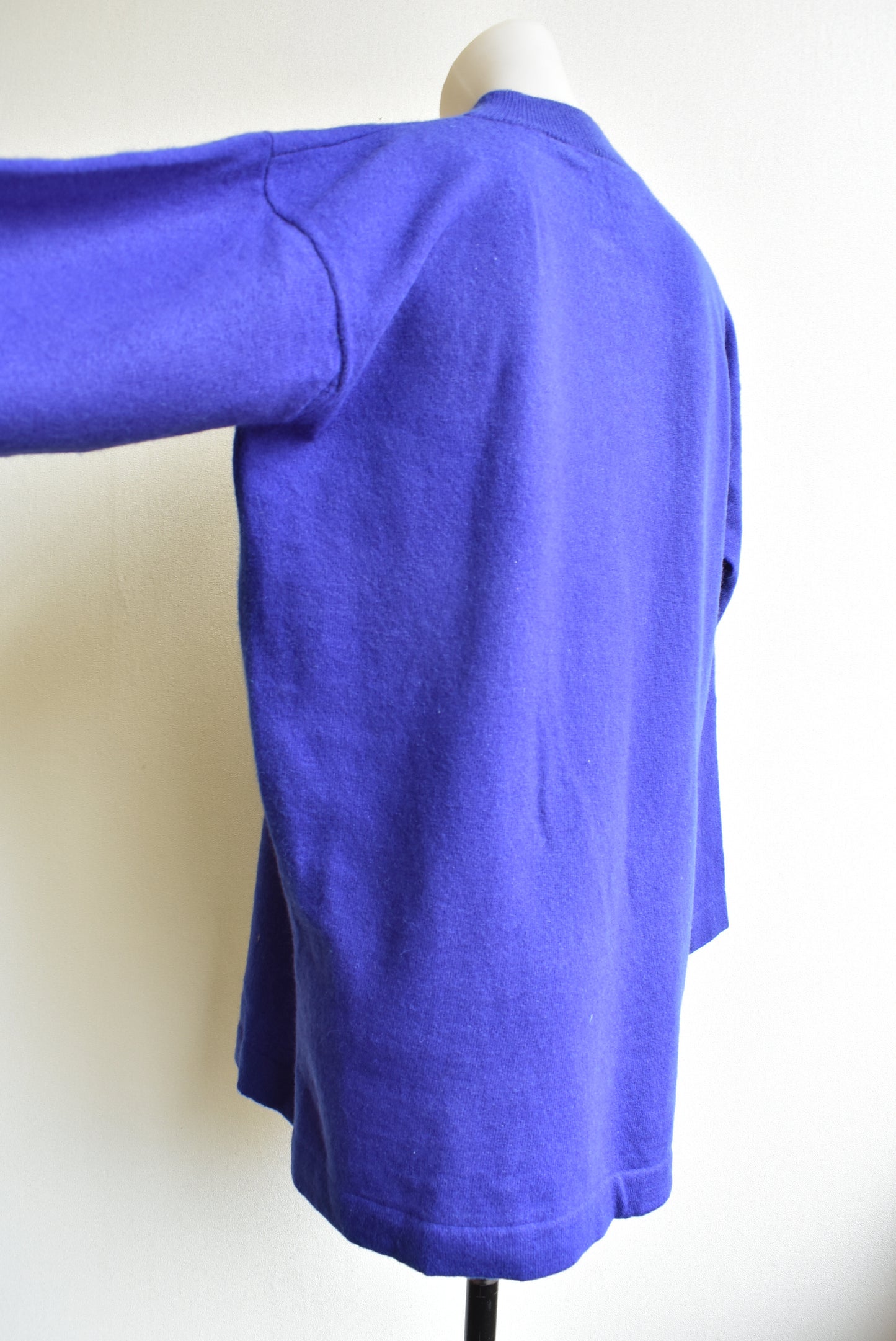 Target purple lambswool sweater, size 12