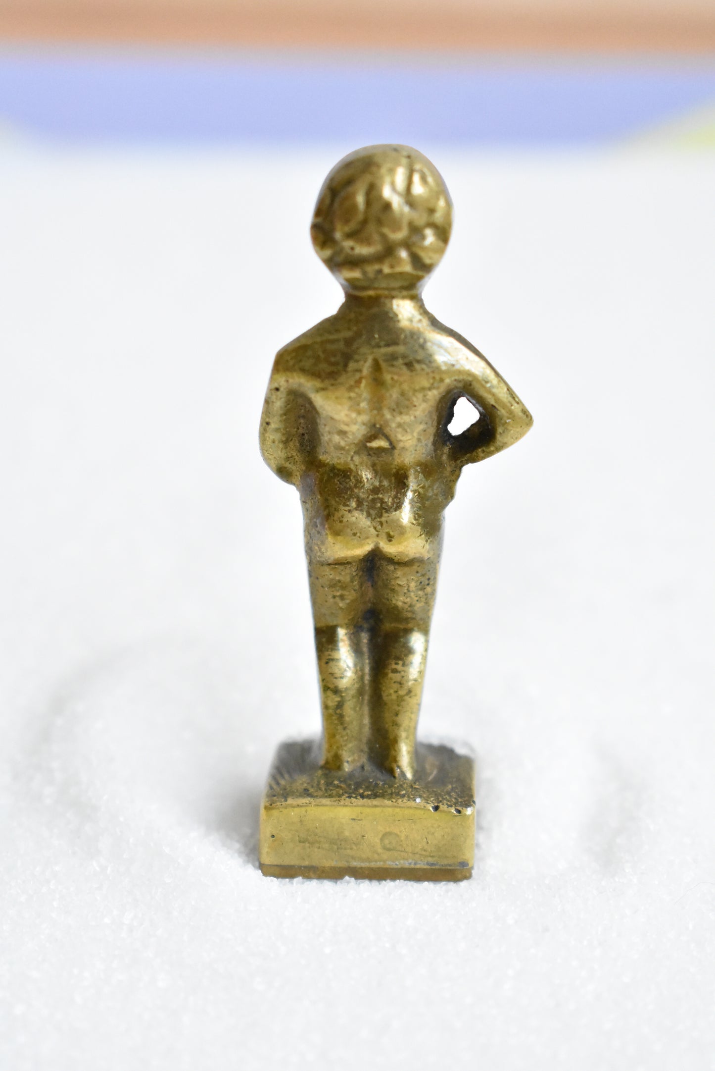 Little Brussels boy wax letter seal