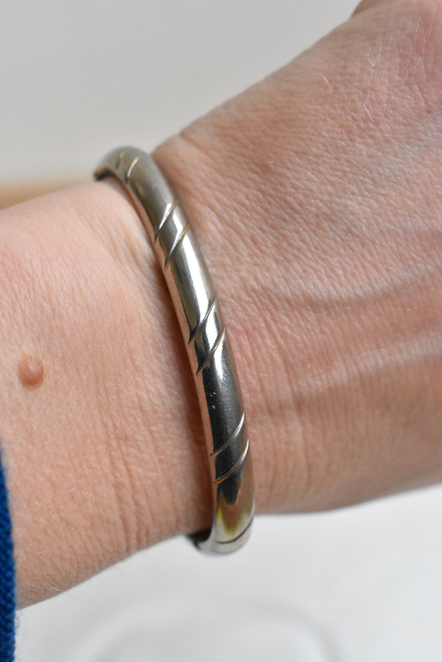 Silver bracelet