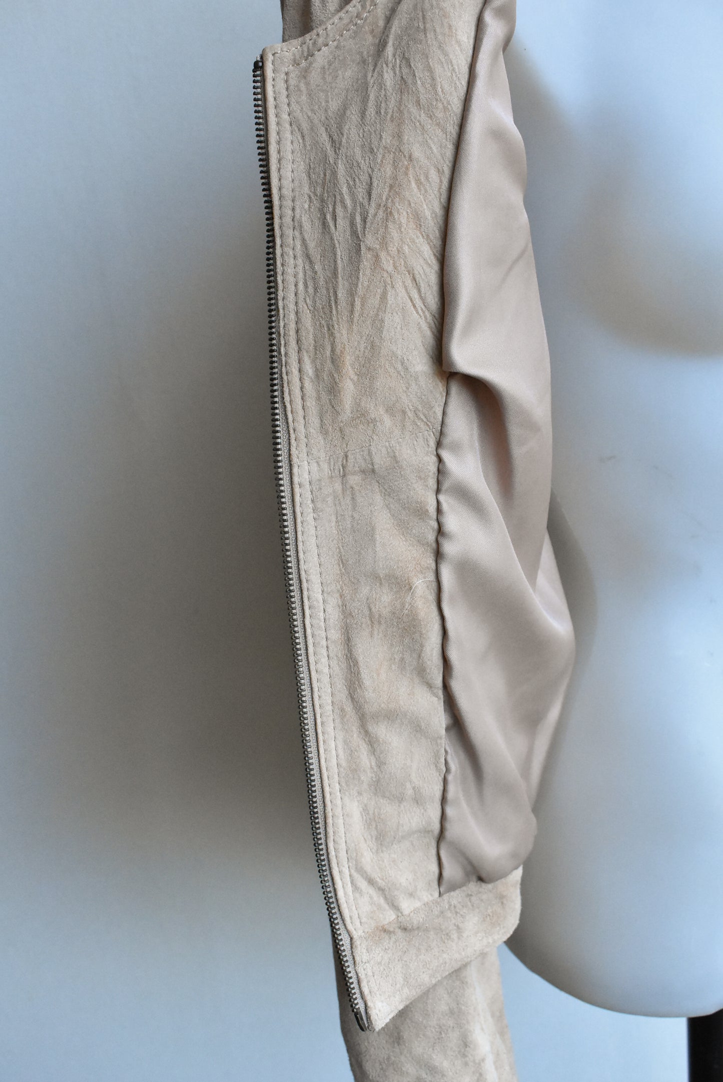 Just Jeans genuine suede jacket, size 8