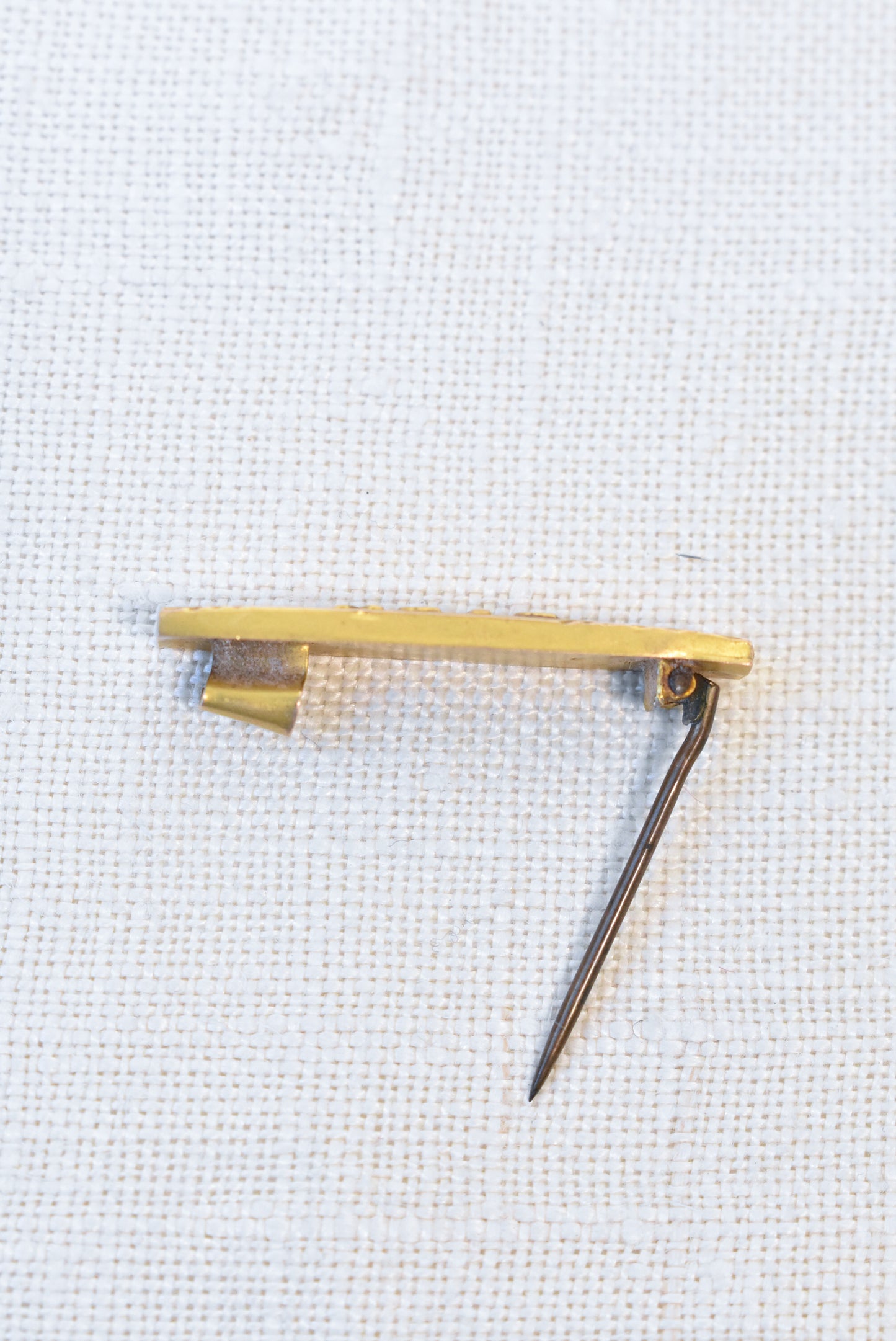 Vintage gold 'Baby' pin