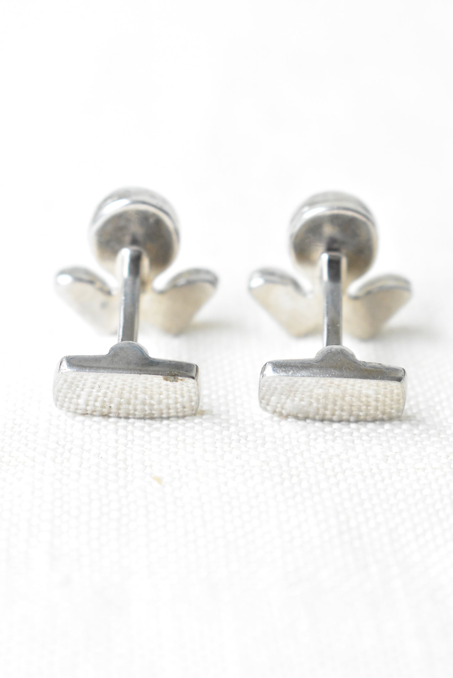 Clover shaped cufflinks