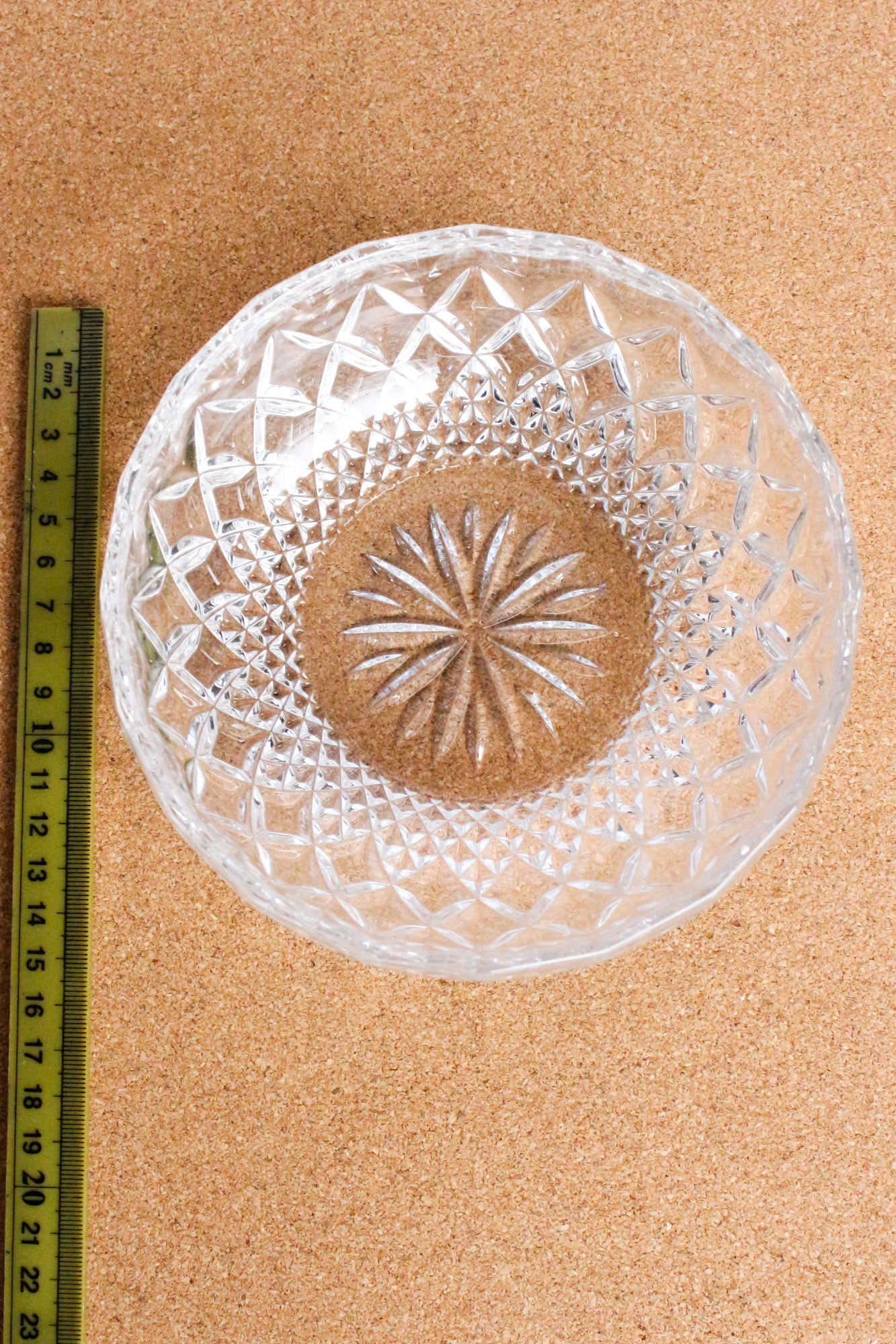 Small crystal bowl