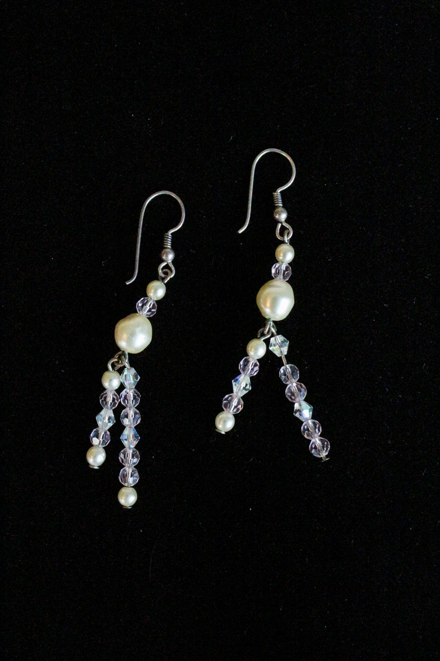 Sparkly dangly earrings