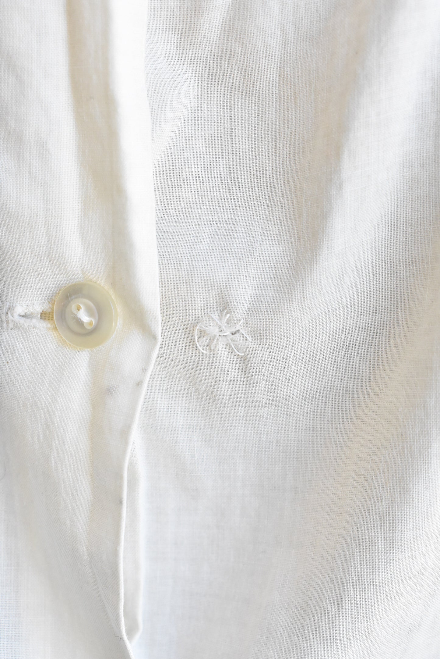 Vintage embroidered eyelet blouse