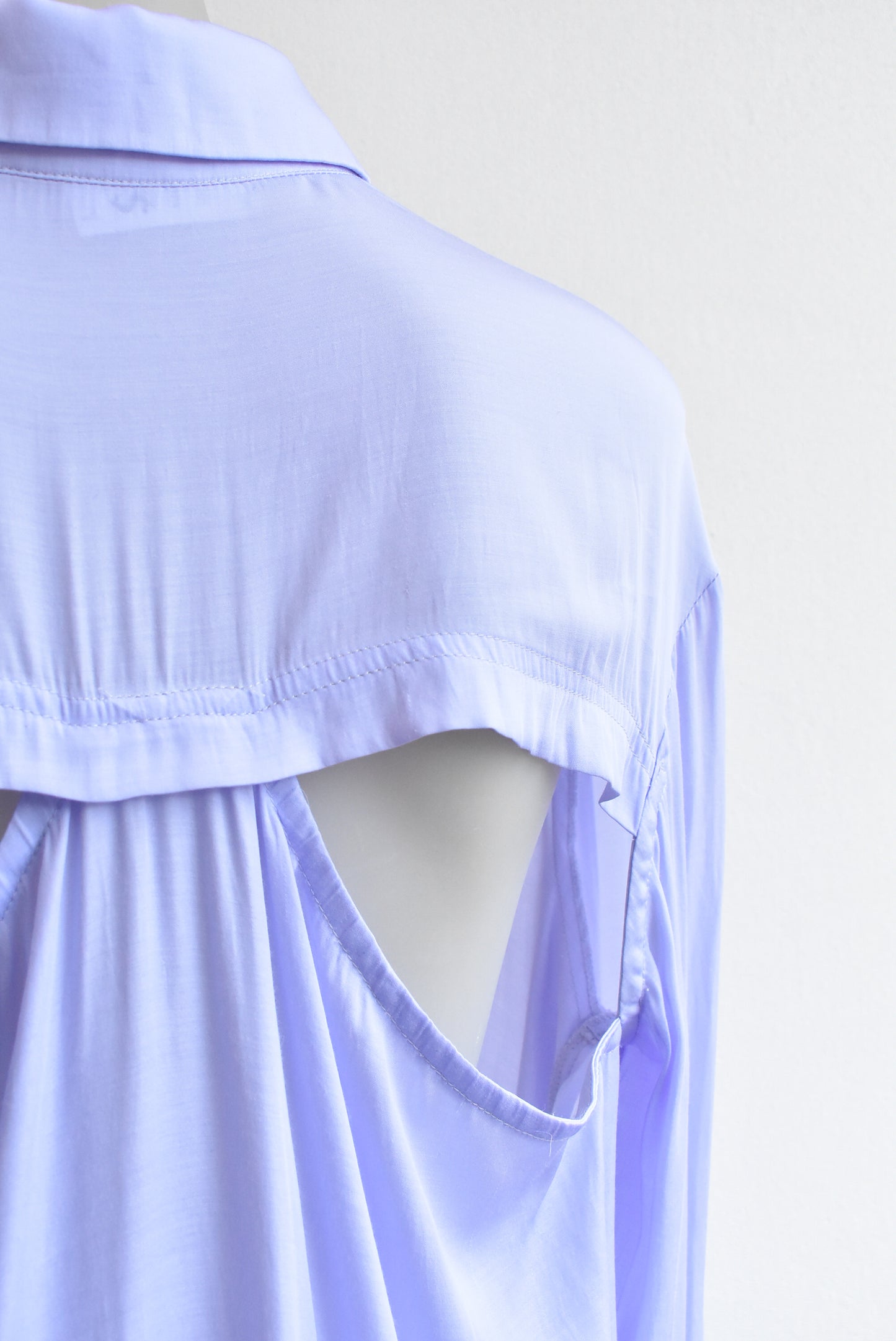 Liam lilac cut-out shirt, size M