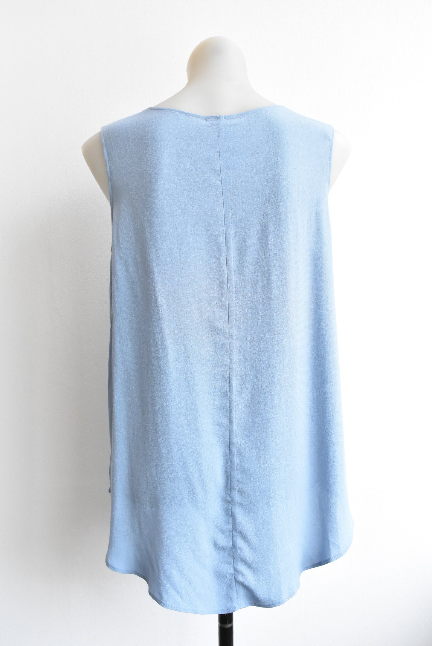 Liam Ruby powder blue sleeveless top, size 8