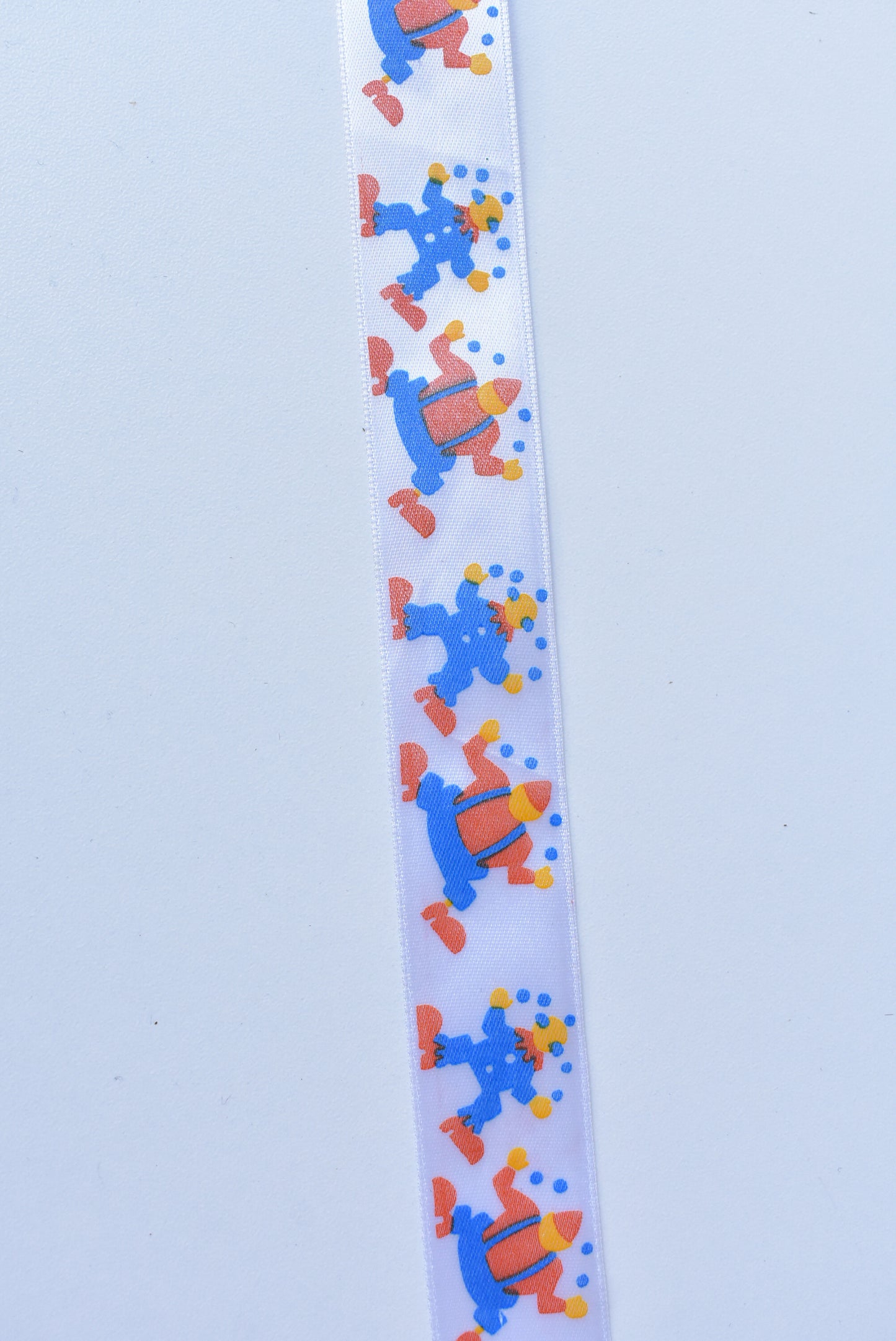 Satin juggling clown ribbon