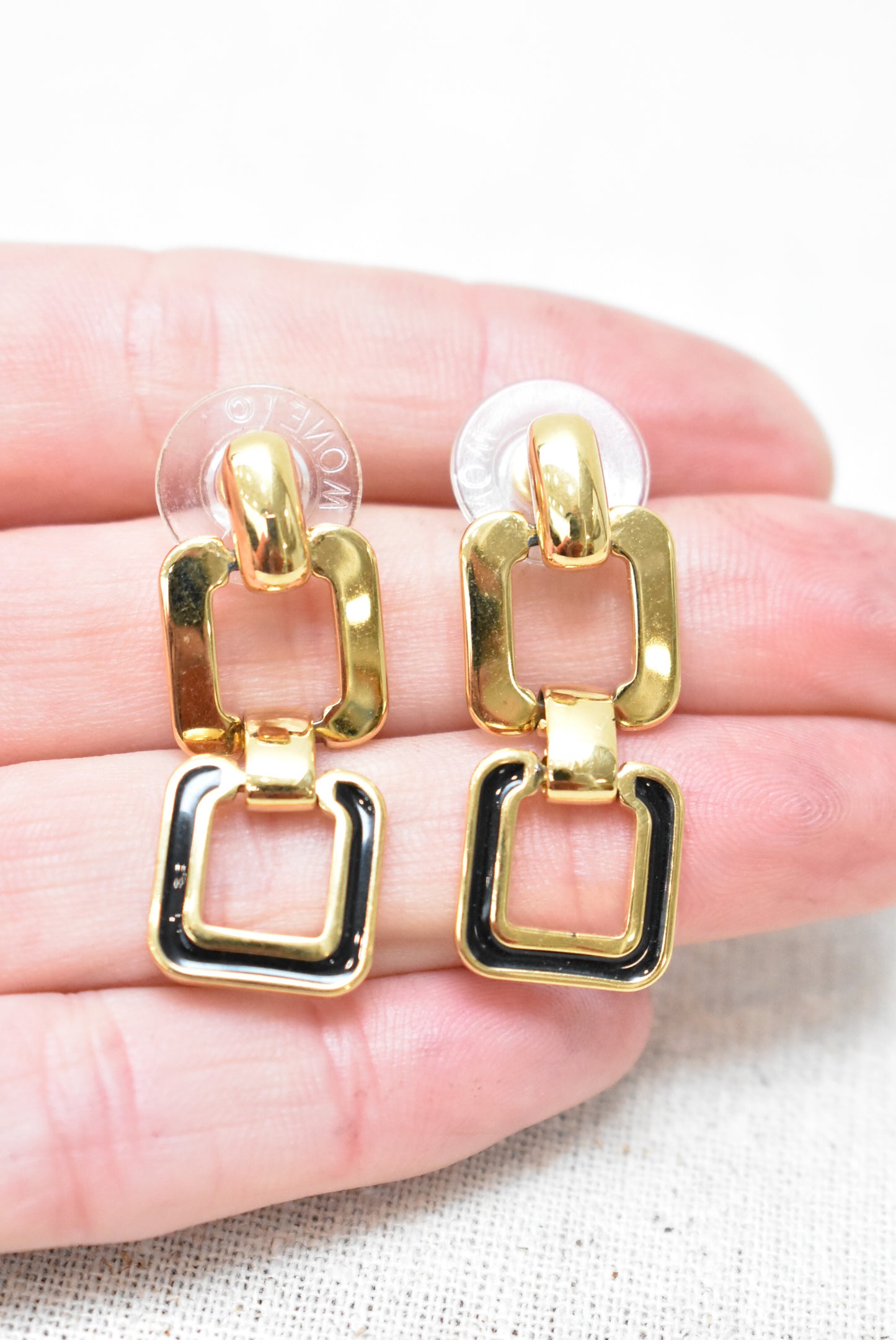 Monet geometric earrings