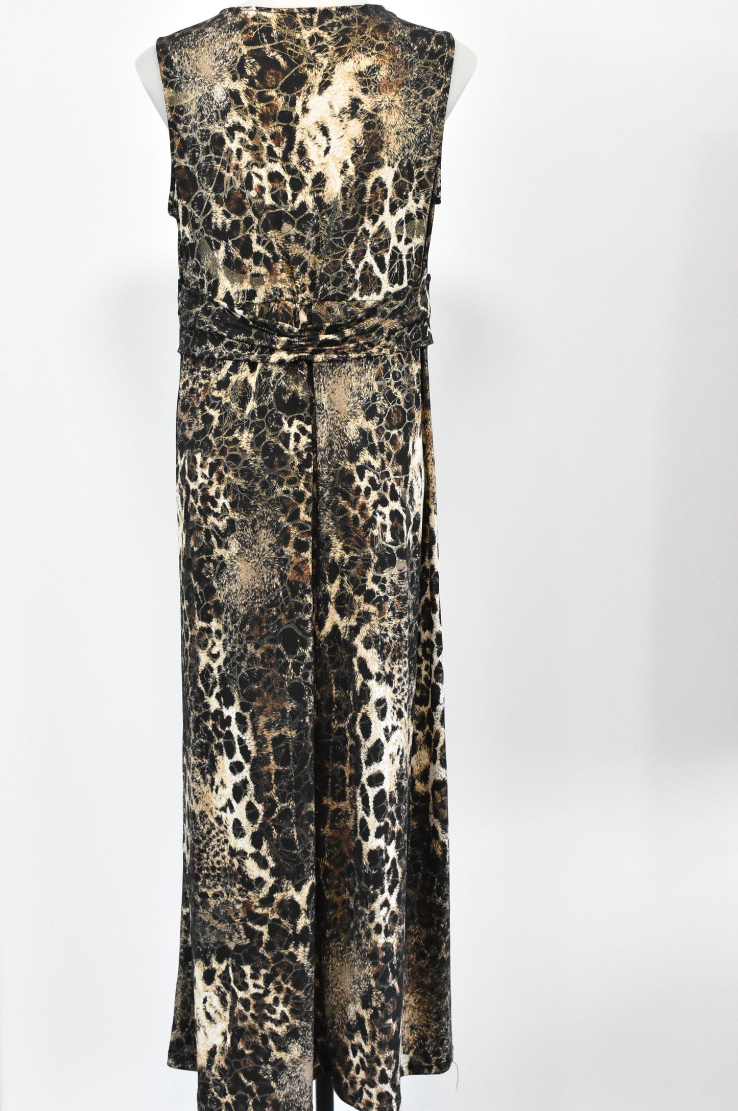 Ezibuy animal print maxi dress, L