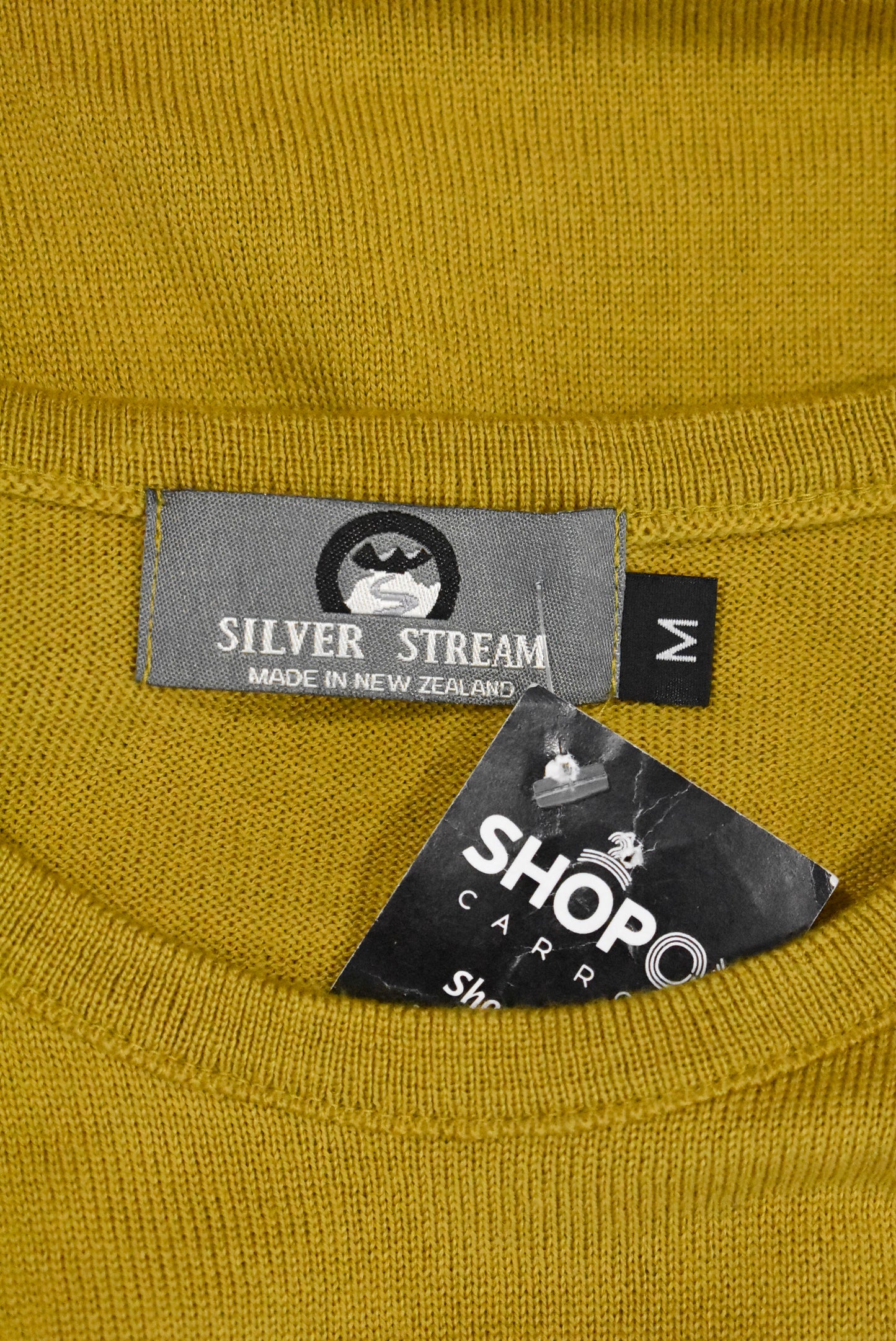 Silver Stream, yellow ochre jersey, M