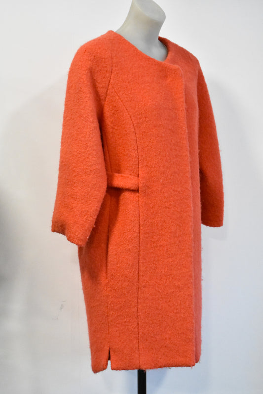 I.D.S orange bouclé coat, 6