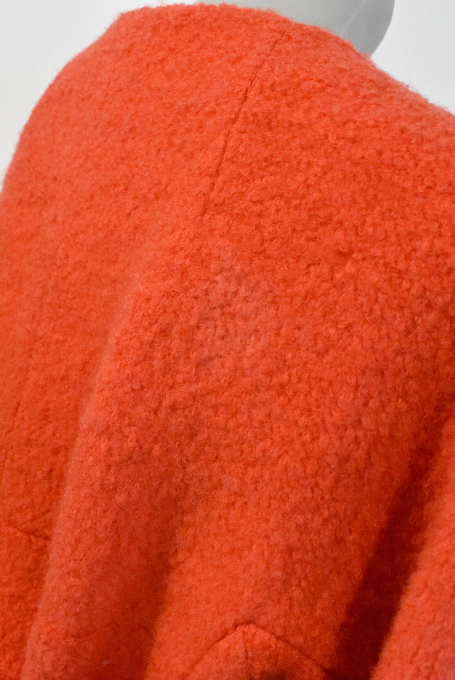 I.D.S orange bouclé coat, 6