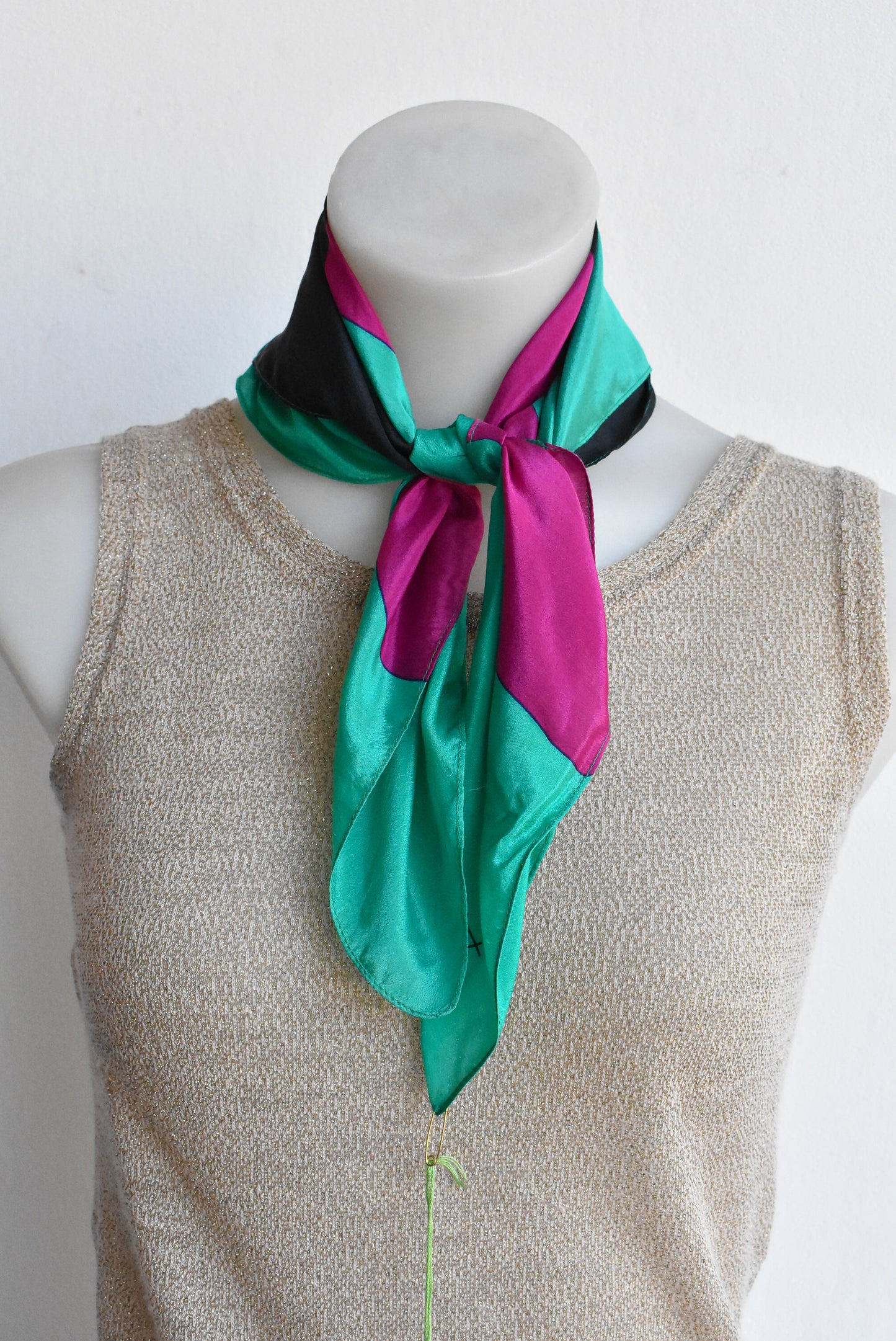 Vintage Philippe Monet silk scarf