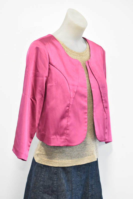 Pink Satin jacket 12