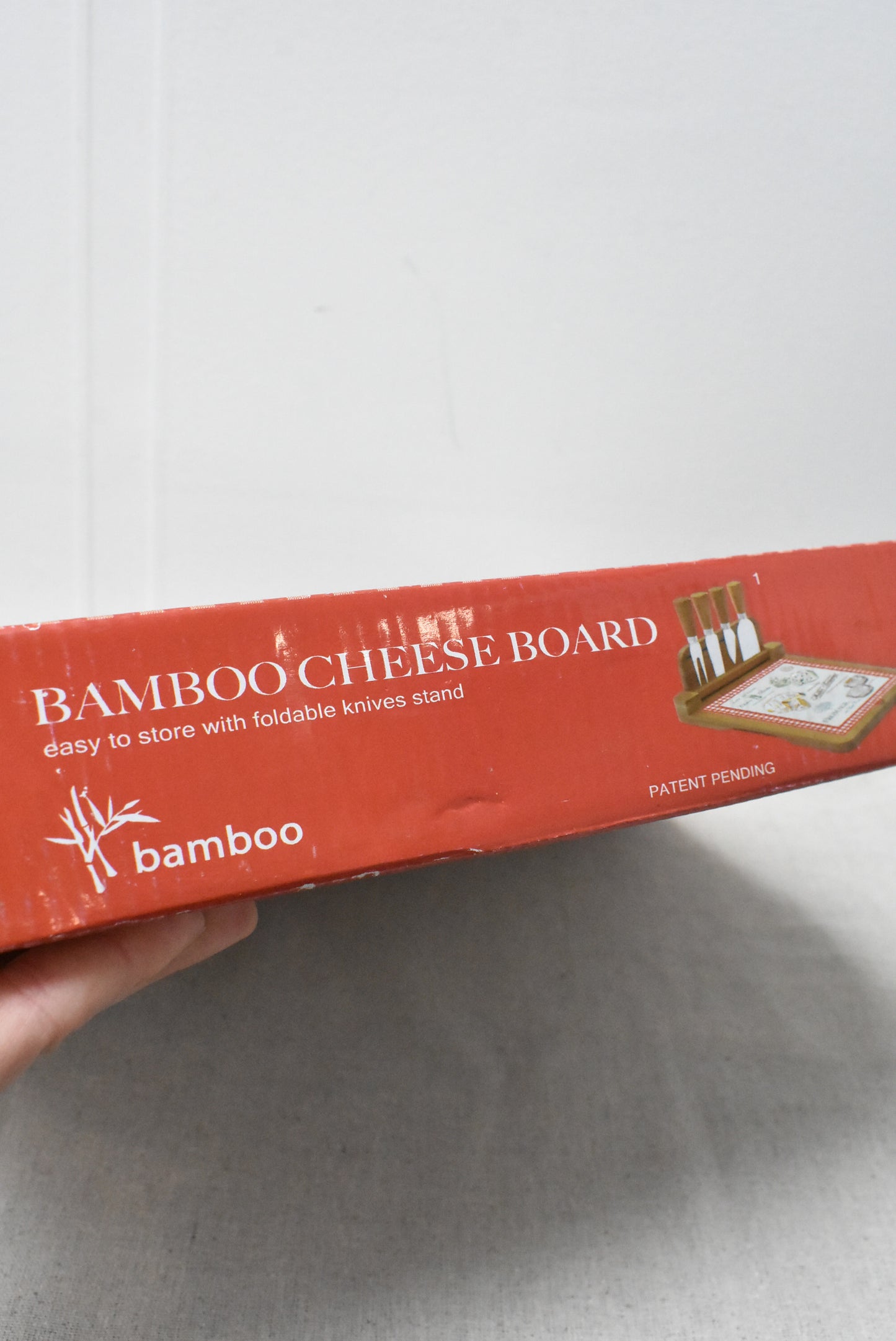 Bamboo cheese board