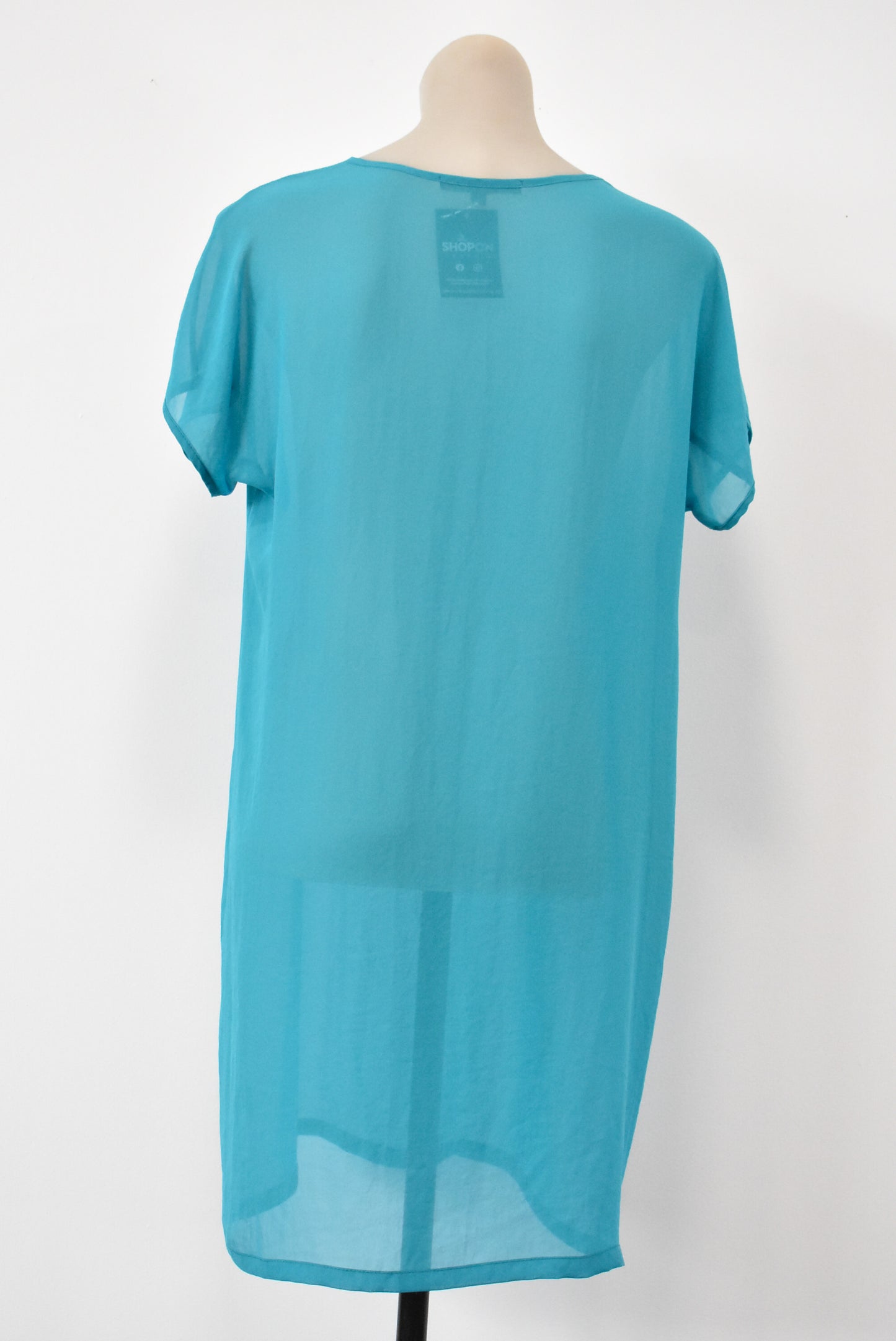 End of Story sheer top/tunic, 8