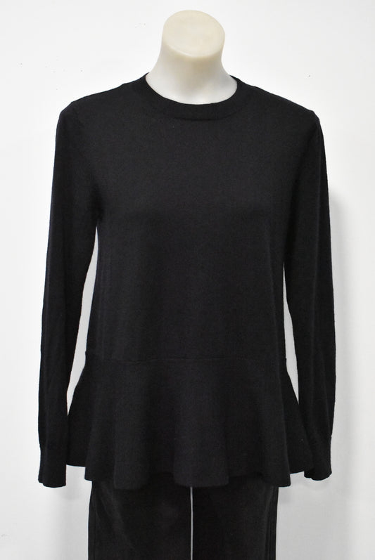 Cos black pullover, S