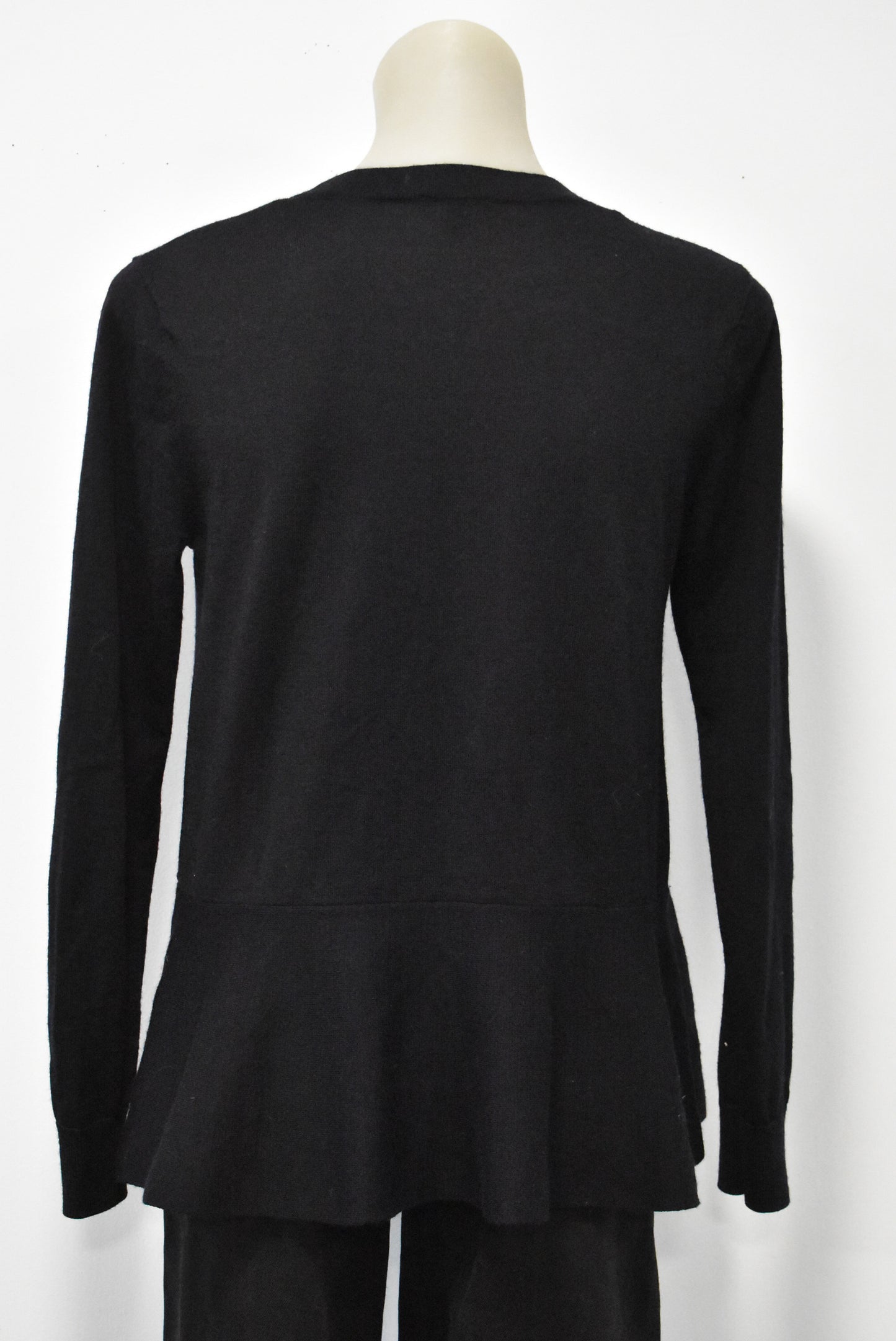 Cos black pullover, S