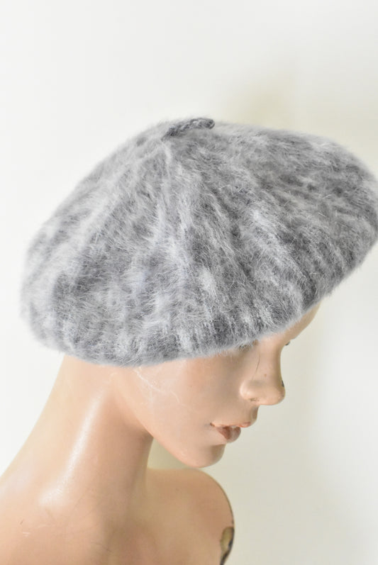 Kangol, classic grey wool beret
