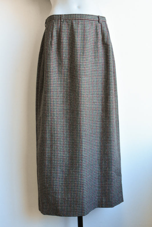 MacKenzie Country tweed pencil skirt, size 14