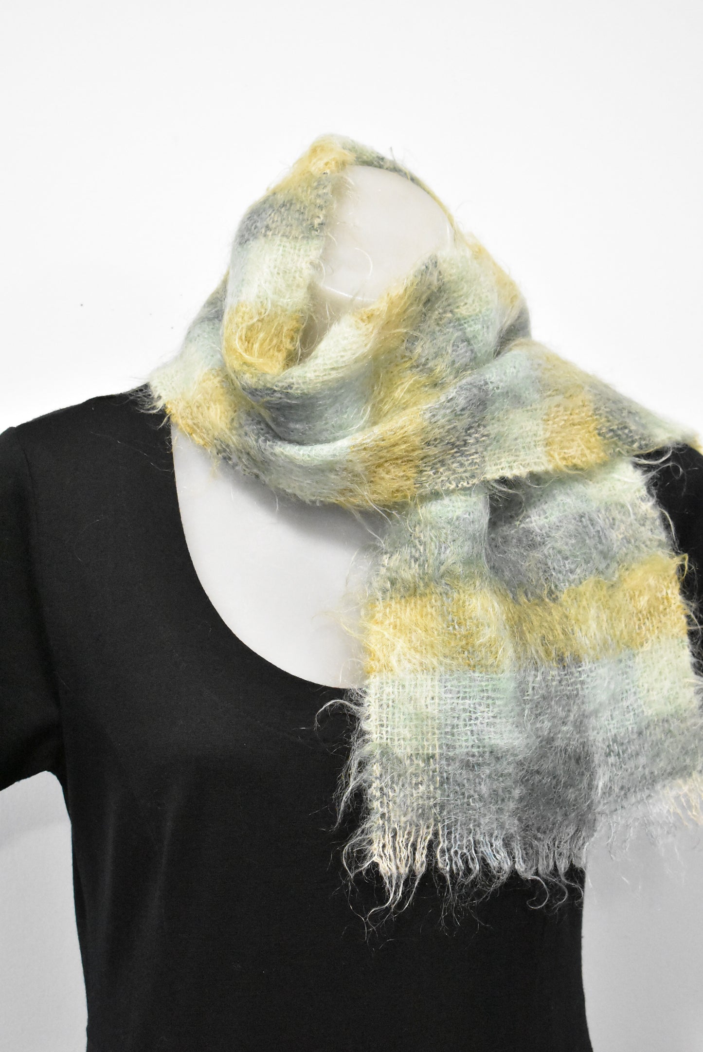 Creagaran Mills Scottish made mohair scarf