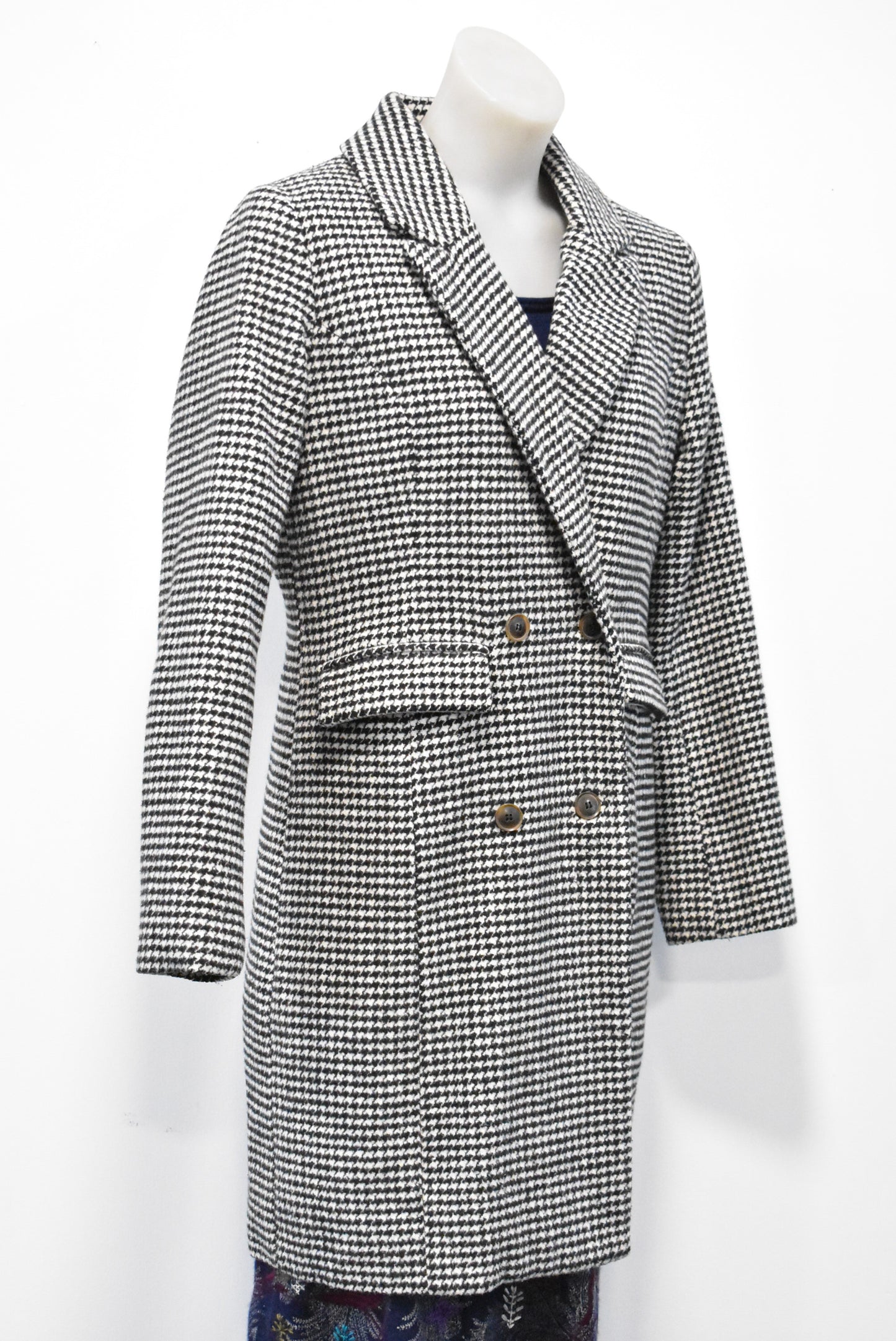 Mirrou houndstooth lined coat, 8