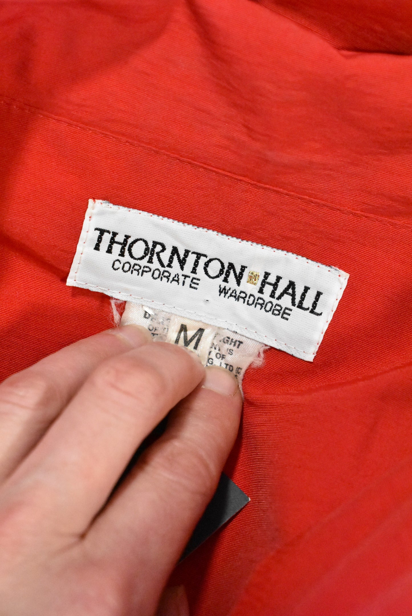 Vintage Thornton Hall 1980's coat, M