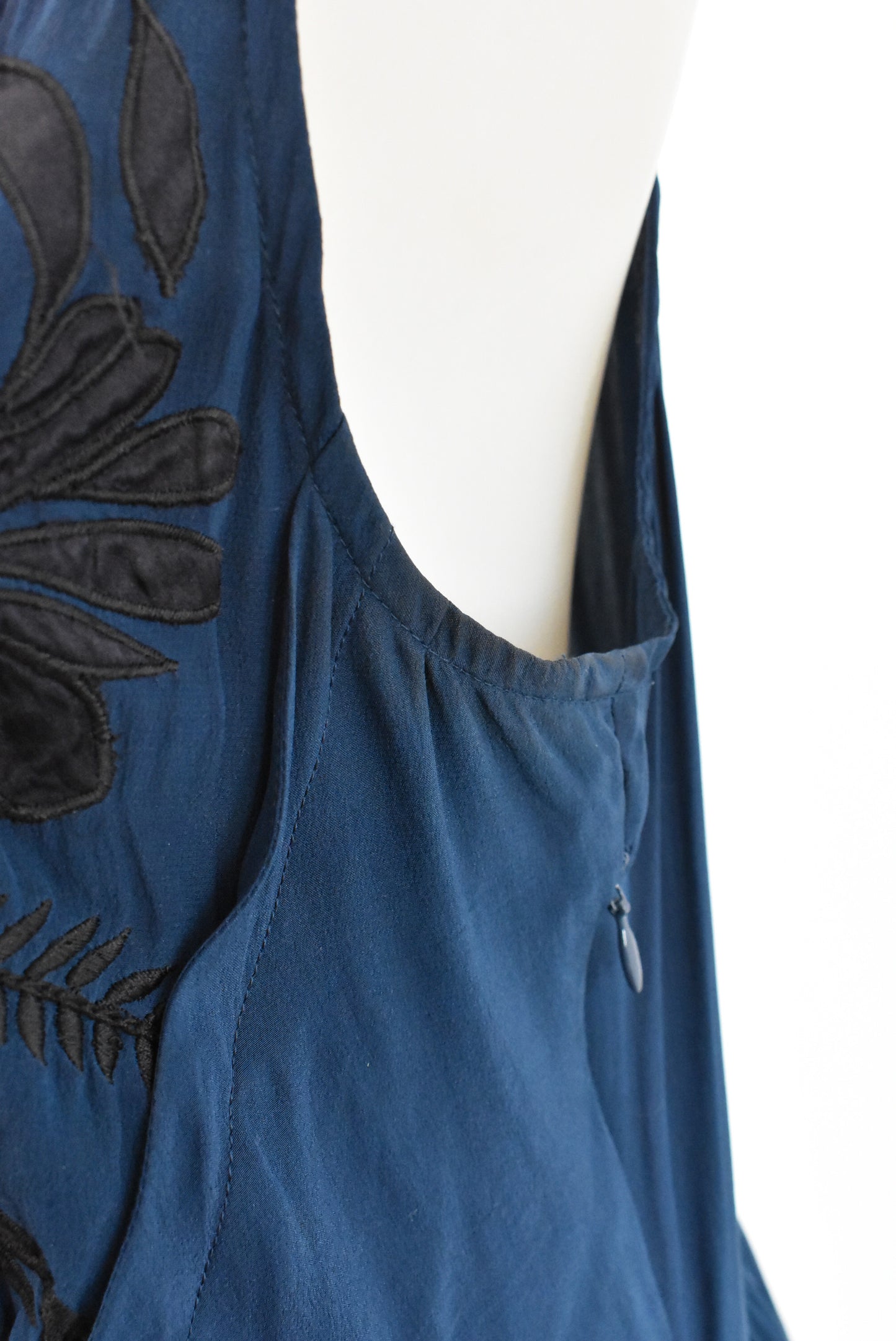 Trelise Cooper 100% silk dress with beaded bodice, 10