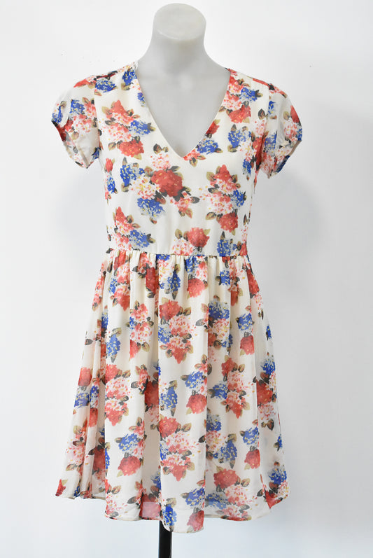 Brooklyn Cotton Company floral dress, S (NWT)