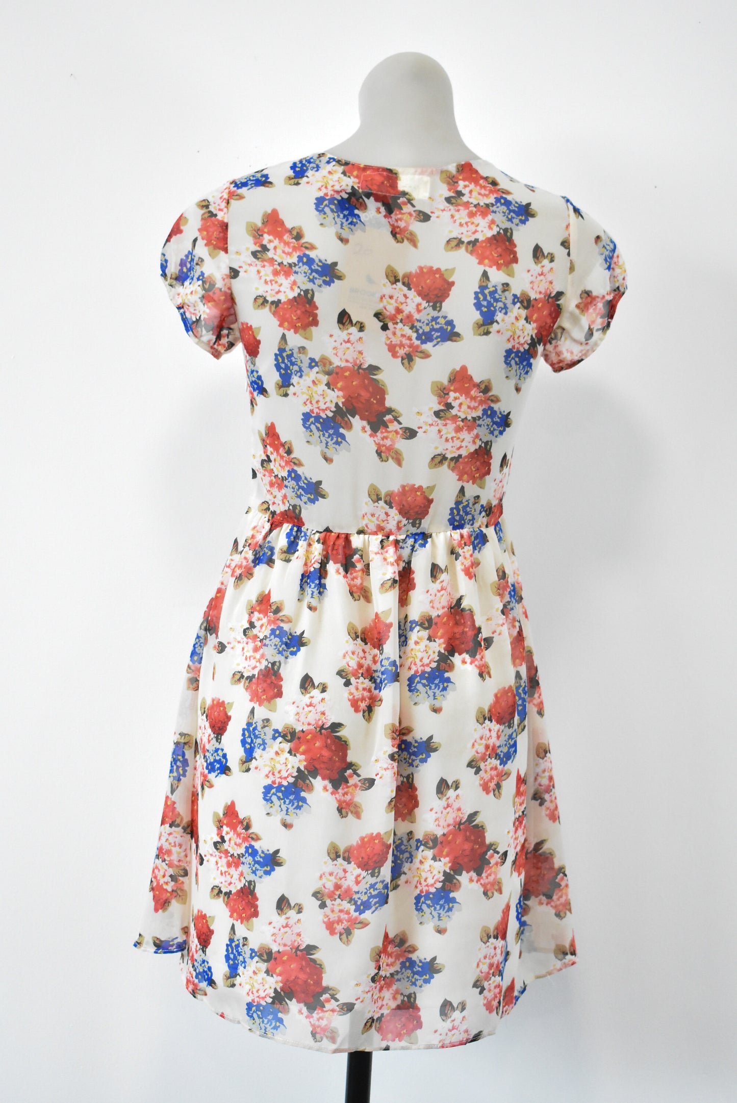 Brooklyn Cotton Company floral dress, S (NWT)