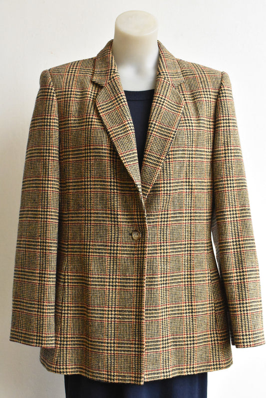 Harvé Benard by Benard Holtzman wool lined blazer, 12