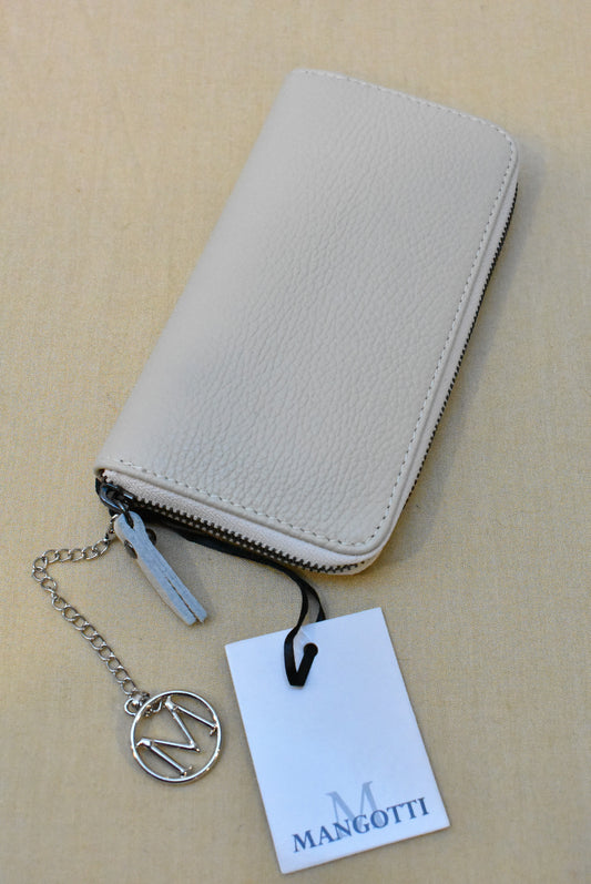 Mangotti Italian leather purse, (NWT)
