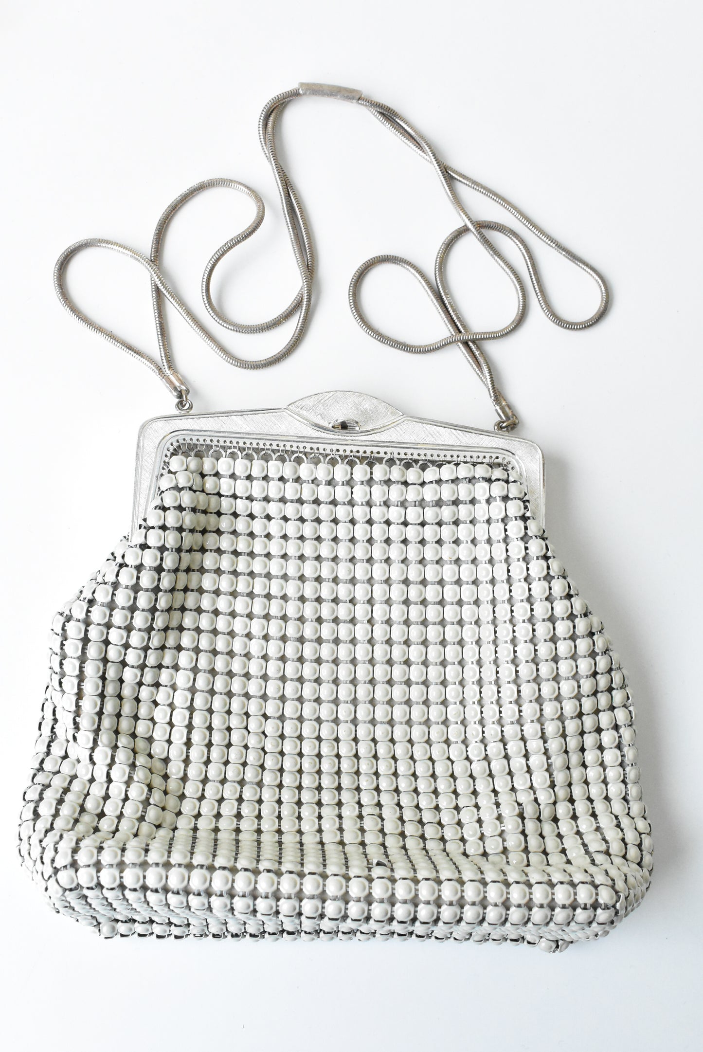 Oroton vintage mesh style clutch purse